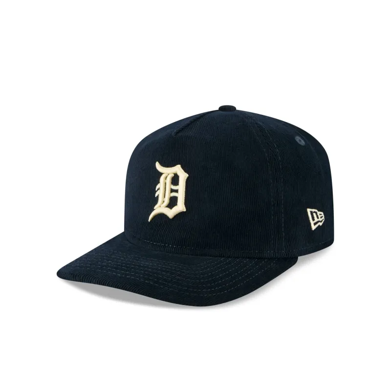 Detroit Tigers Nostalgic Navy Corduroy 19TWENTY Adjustable Hat sold by New Era