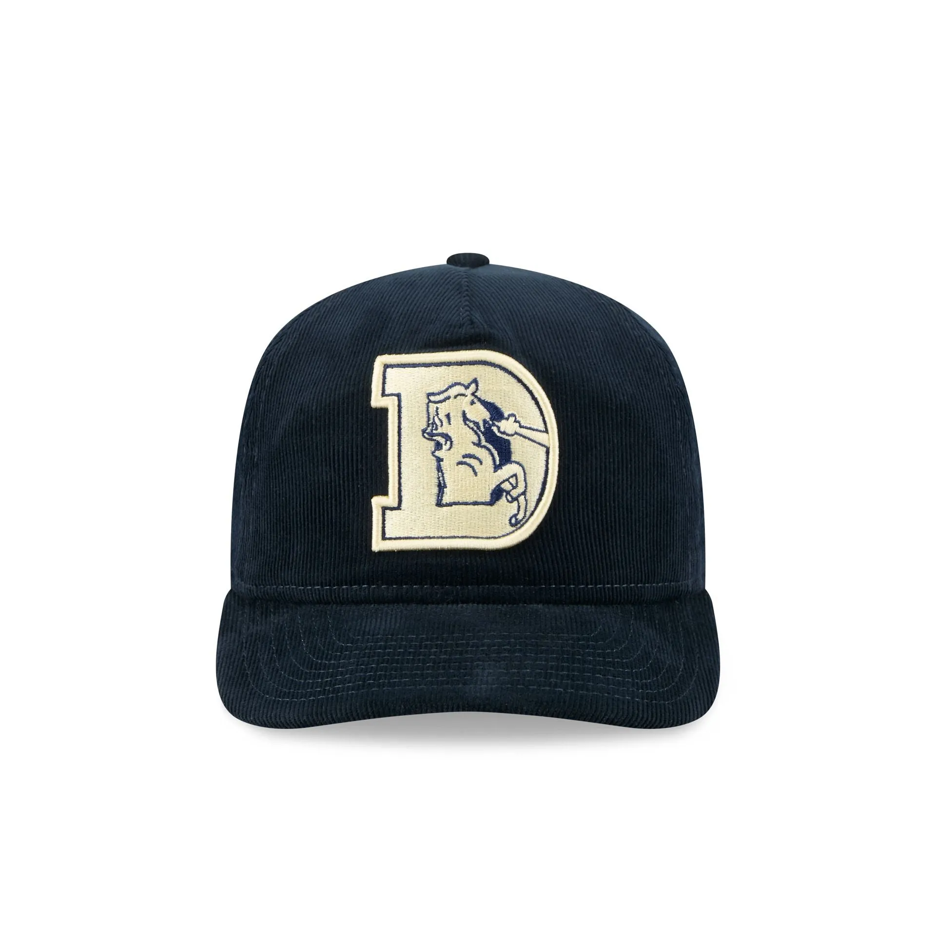 Denver Broncos Nostalgic Navy Corduroy 19TWENTY Adjustable Hat sold by New Era product image thumbnail 2