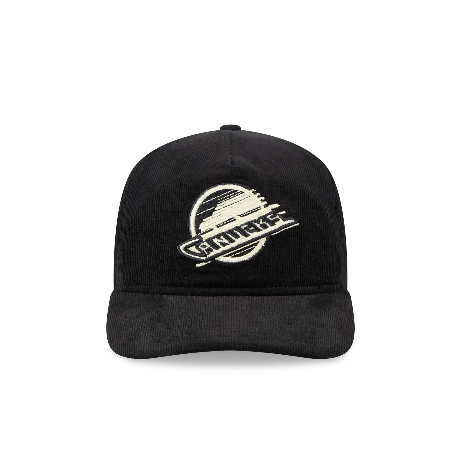 Vancouver Canucks Nostalgic Black Corduroy 19TWENTY Adjustable Hat sold by New Era product image thumbnail 2