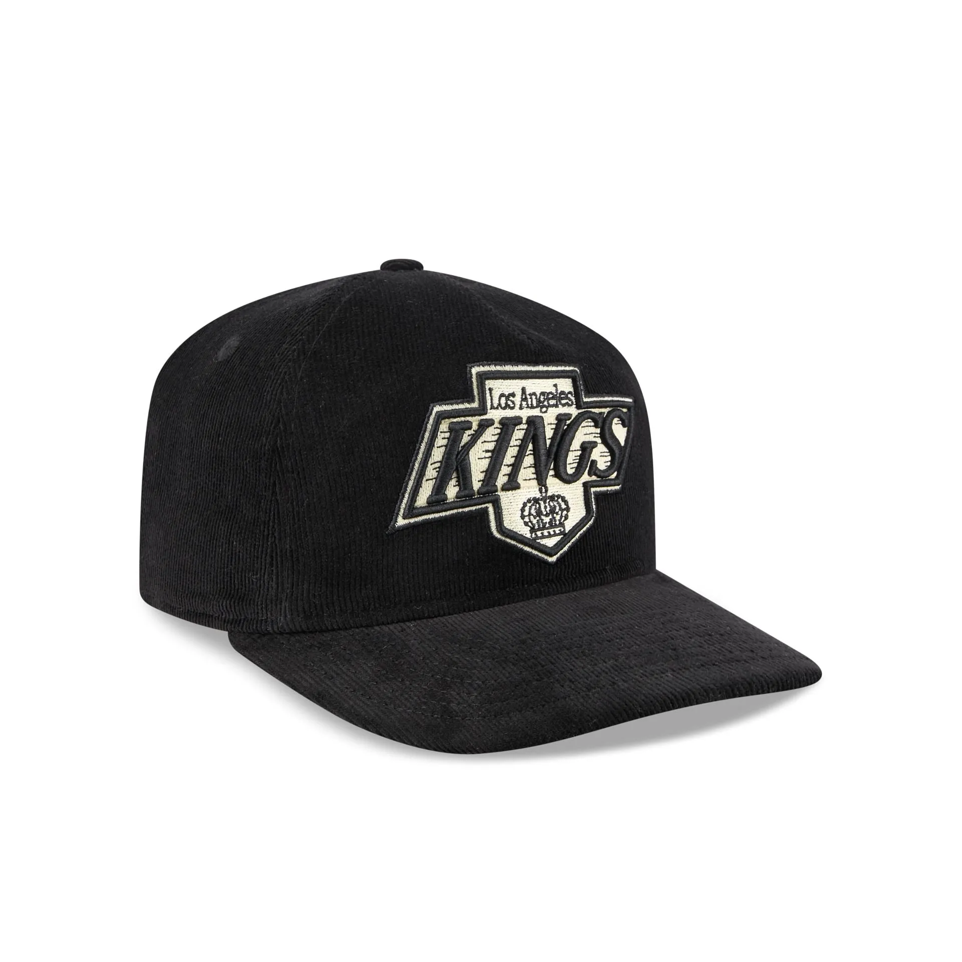 Los Angeles Kings Nostalgic Black Corduroy 19TWENTY Adjustable Hat sold by New Era product image thumbnail 3