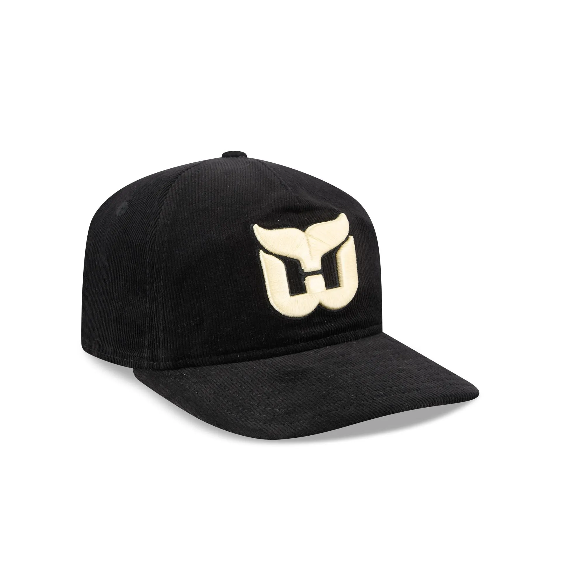 Hartford Whalers Nostalgic Black Corduroy 19TWENTY Adjustable Hat sold by New Era product image thumbnail 3