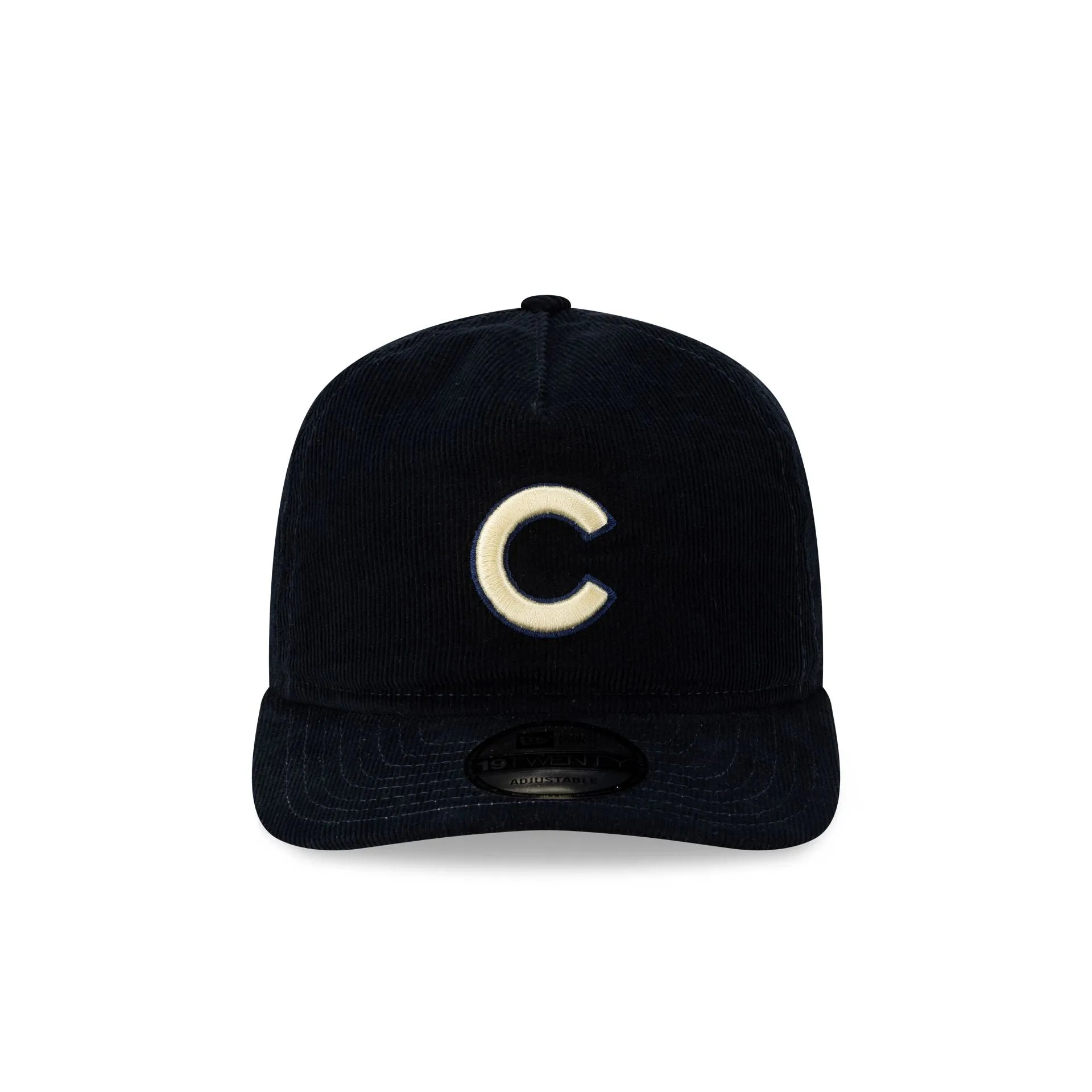 Chicago Cubs Nostalgic Navy Corduroy 19TWENTY Adjustable Hat sold by New Era product image thumbnail 4
