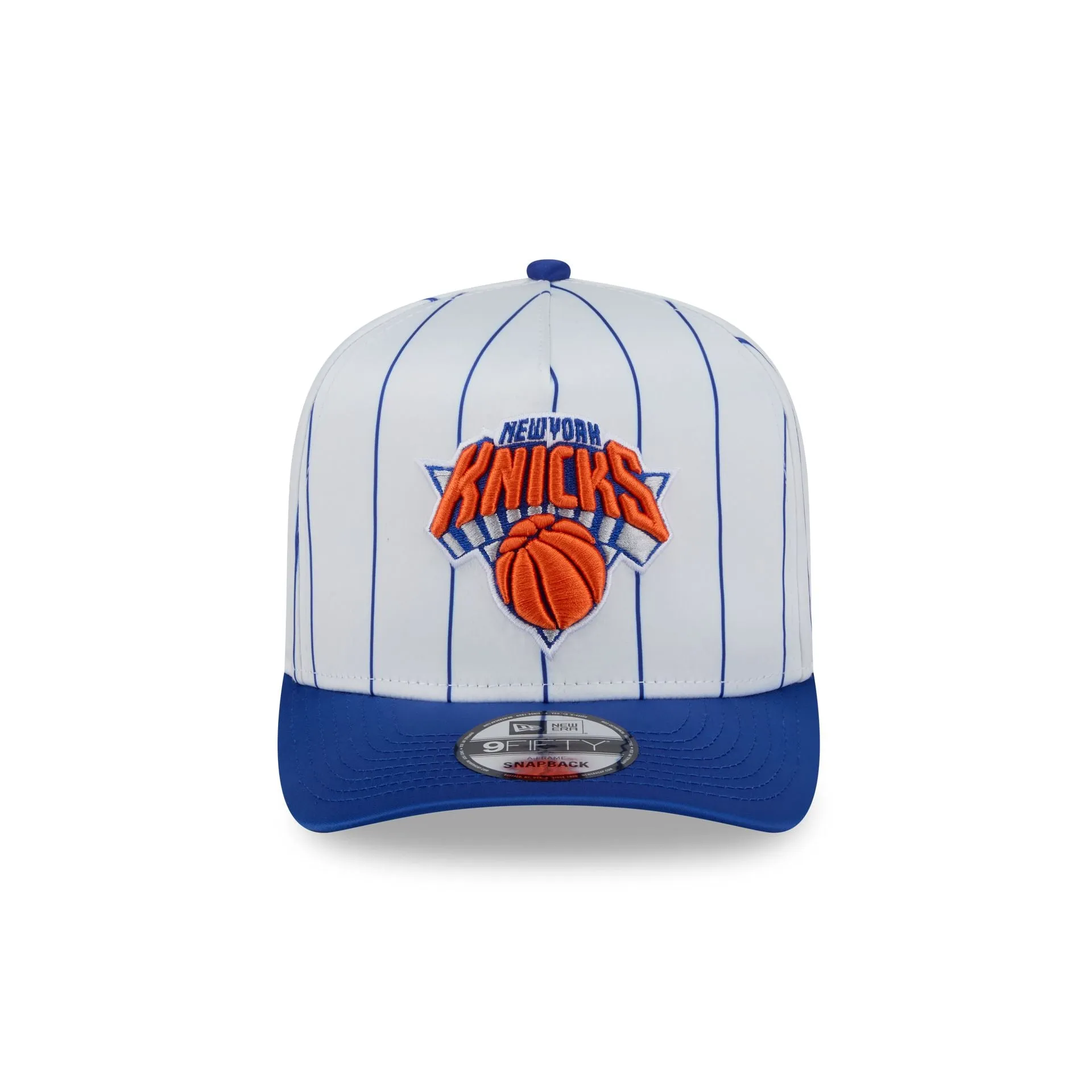 New York Knicks Satin Pinstripe 9FIFTY A-Frame Snapback Hat sold by New Era product image thumbnail 2