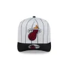 Miami Heat Satin Pinstripe 9FIFTY A-Frame Snapback Hat sold by New Era