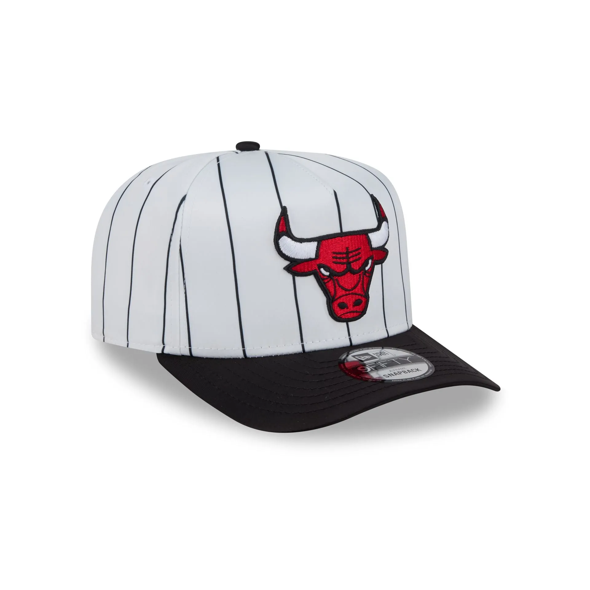 Chicago Bulls Satin Pinstripe 9FIFTY A-Frame Snapback Hat sold by New Era product image thumbnail 3