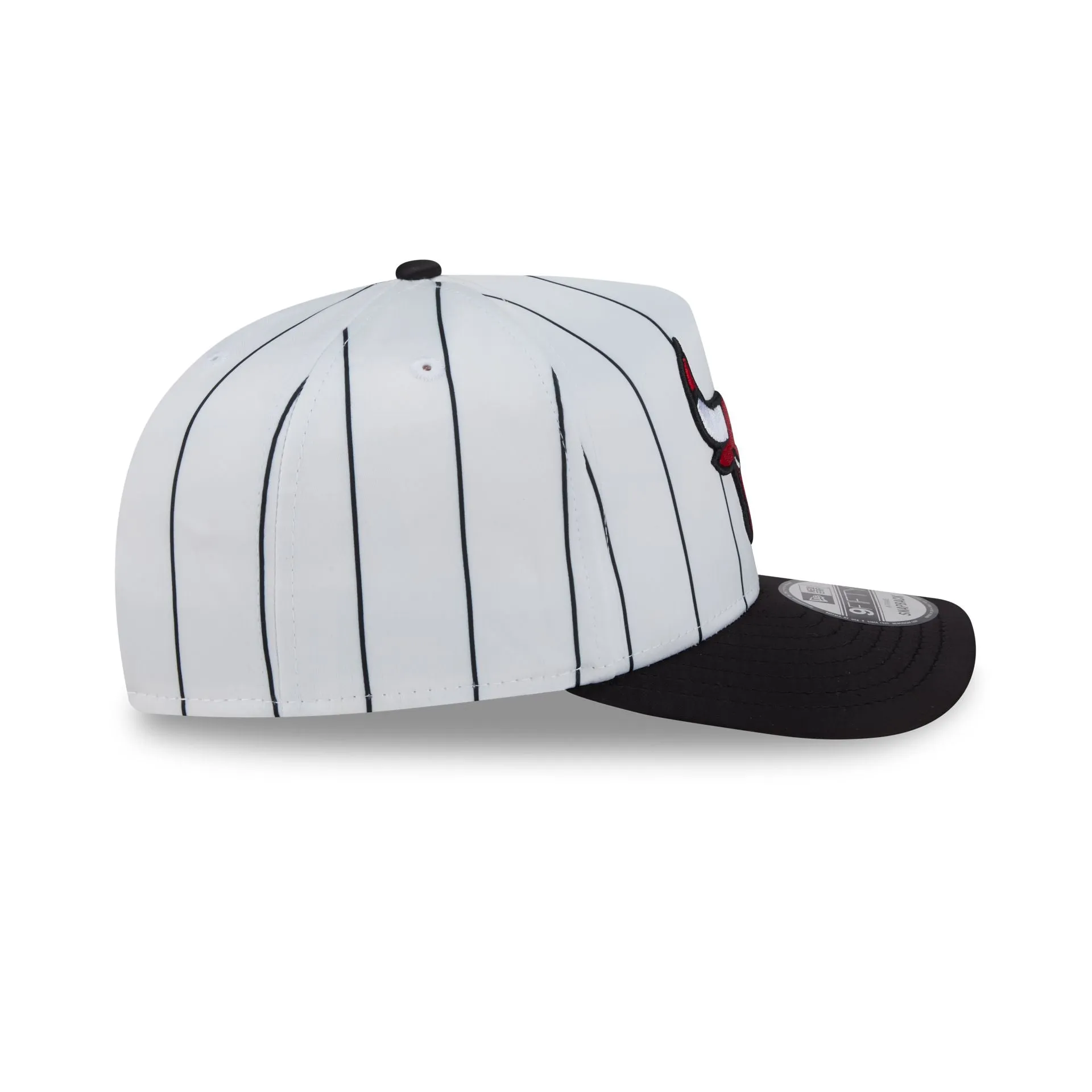 Chicago Bulls Satin Pinstripe 9FIFTY A-Frame Snapback Hat sold by New Era product image thumbnail 5