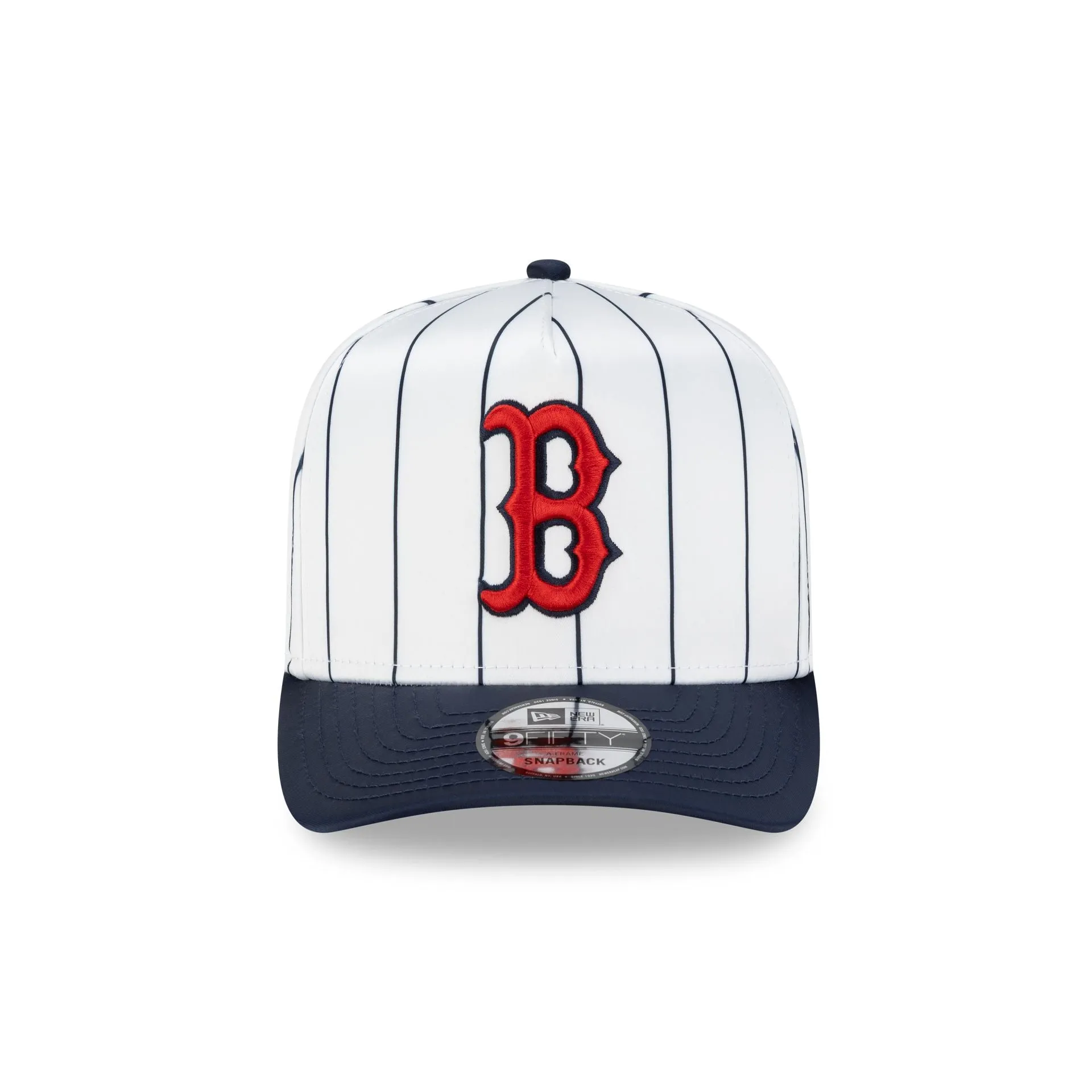 Boston Red Sox Satin Pinstripe 9FIFTY A-Frame Snapback Hat sold by New Era product image thumbnail 2