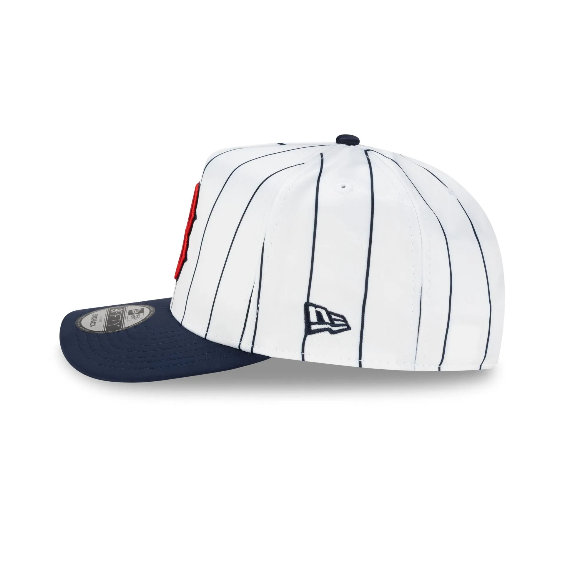 Boston Red Sox Satin Pinstripe 9FIFTY A-Frame Snapback Hat sold by New Era product image thumbnail 4