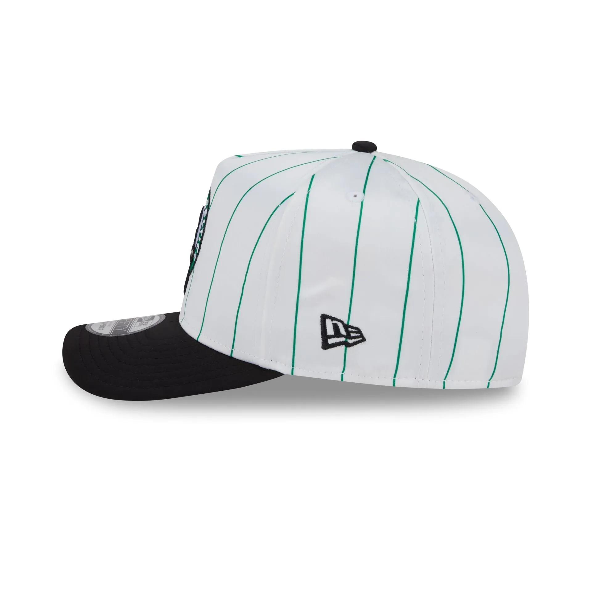 Boston Celtics Satin Pinstripe 9FIFTY A-Frame Snapback Hat sold by New Era product image thumbnail 4