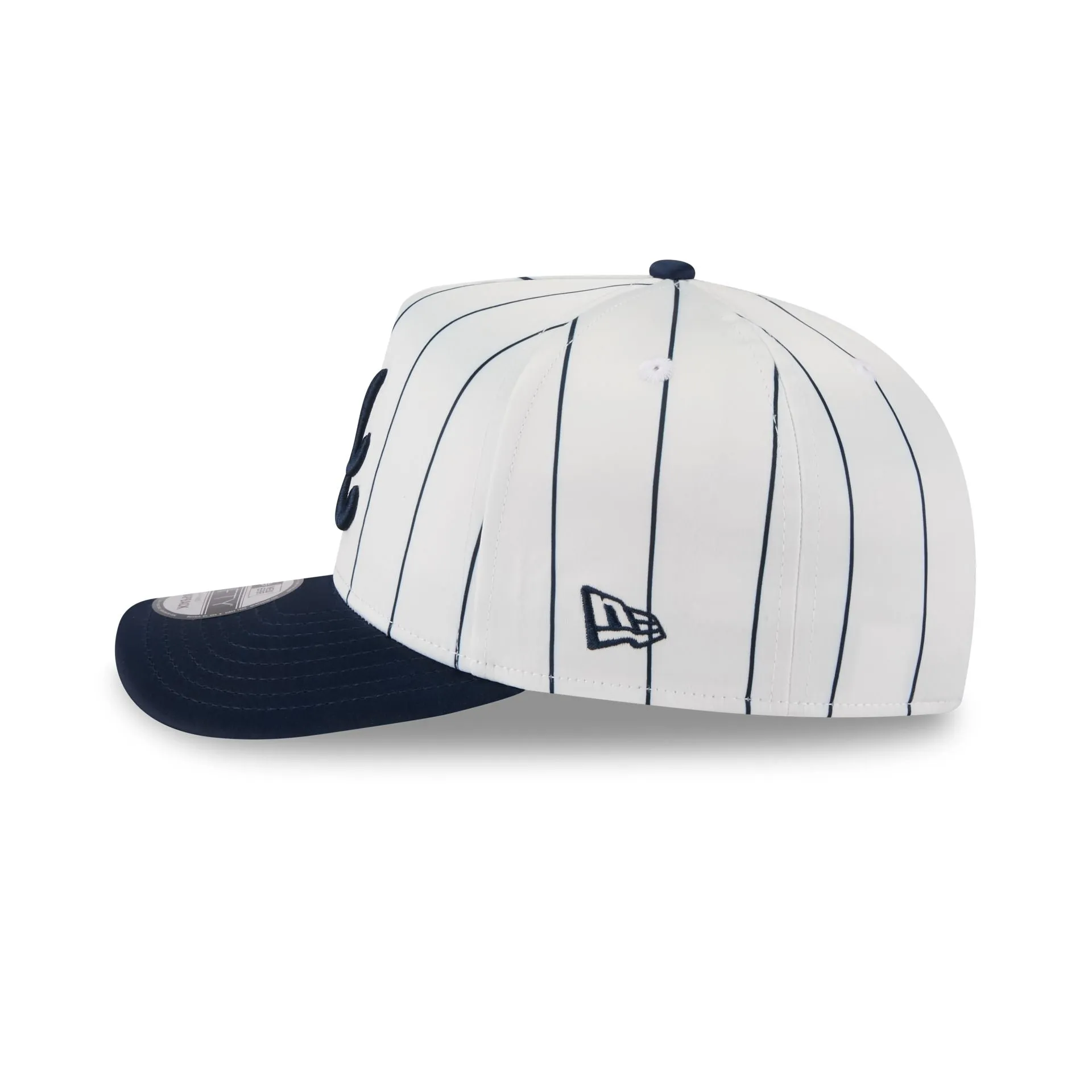 Atlanta Braves Satin Pinstripe 9FIFTY A-Frame Snapback Hat sold by New Era product image thumbnail 4
