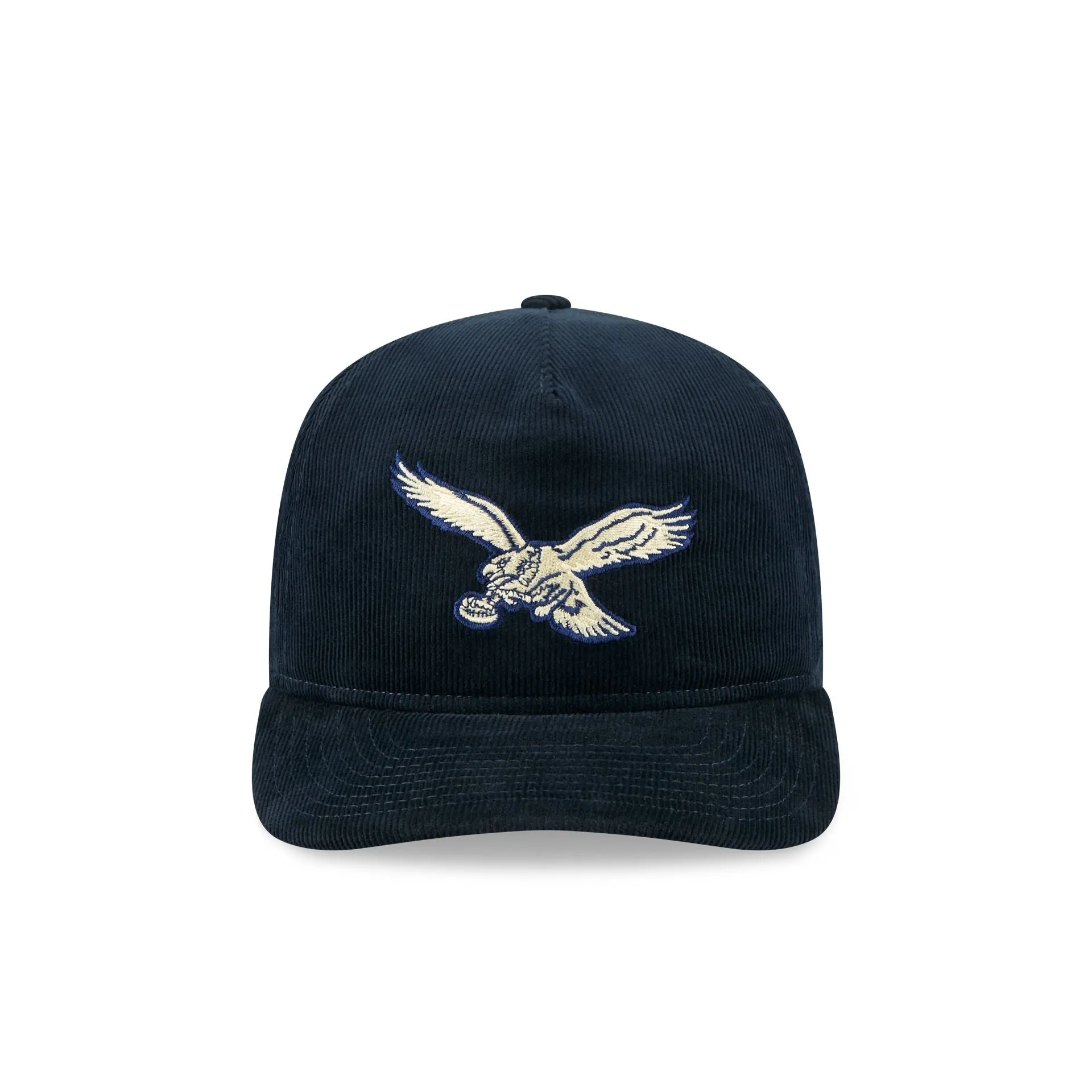 Philadelphia Eagles Nostalgic Navy Corduroy 19TWENTY Adjustable Hat sold by New Era product image thumbnail 2