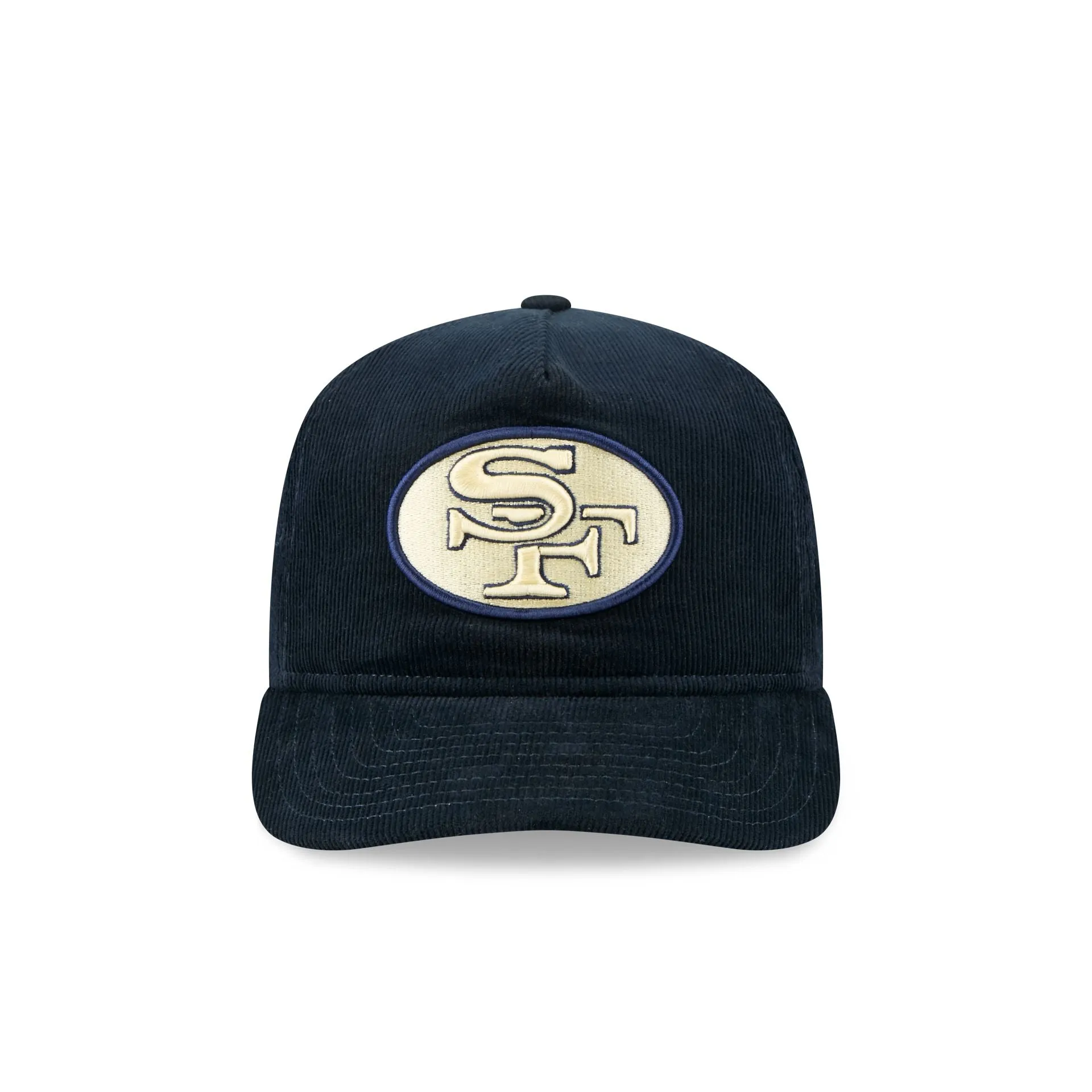 San Francisco 49ers Nostalgic Navy Corduroy 19TWENTY Adjustable Hat sold by New Era product image thumbnail 2