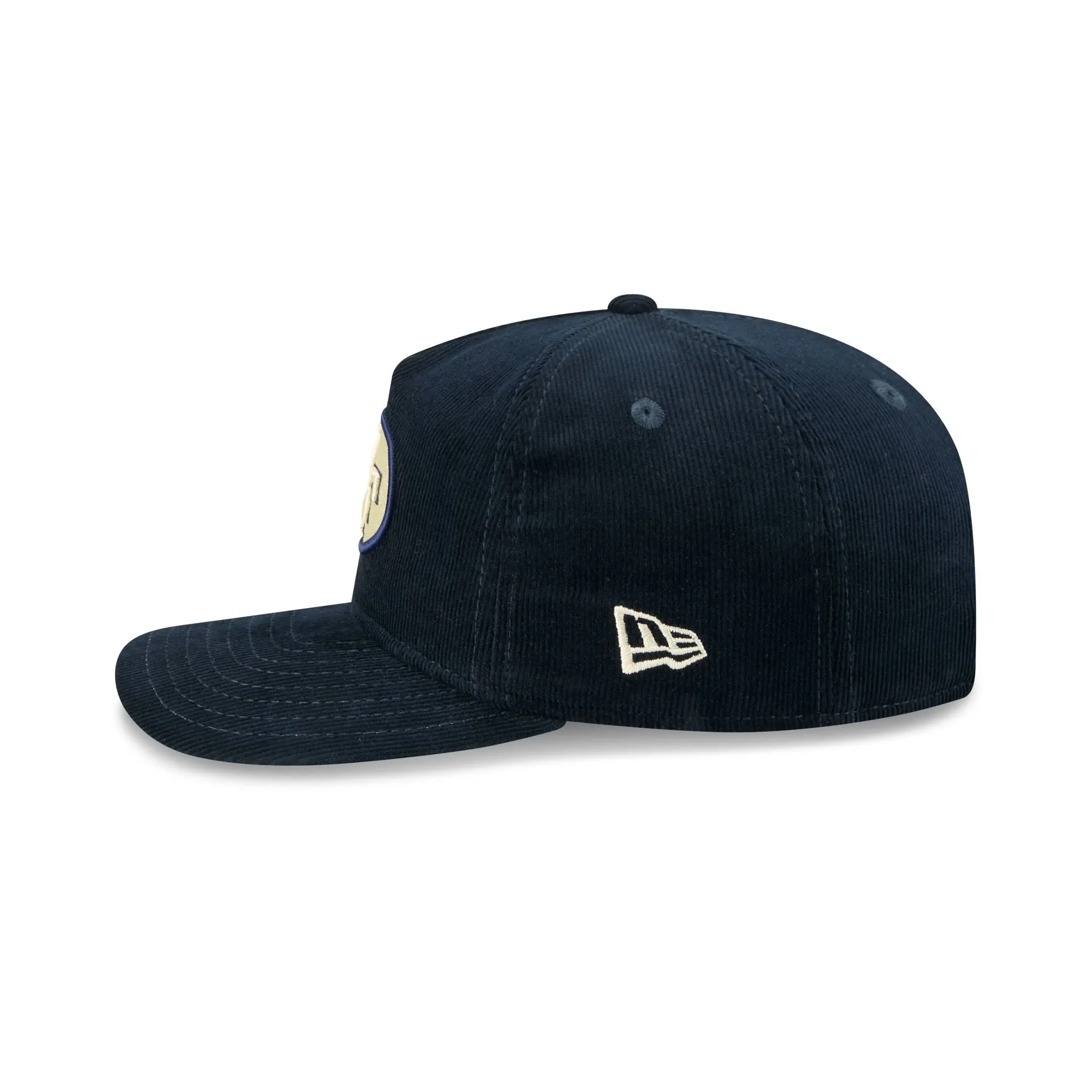 San Francisco 49ers Nostalgic Navy Corduroy 19TWENTY Adjustable Hat sold by New Era product image thumbnail 4