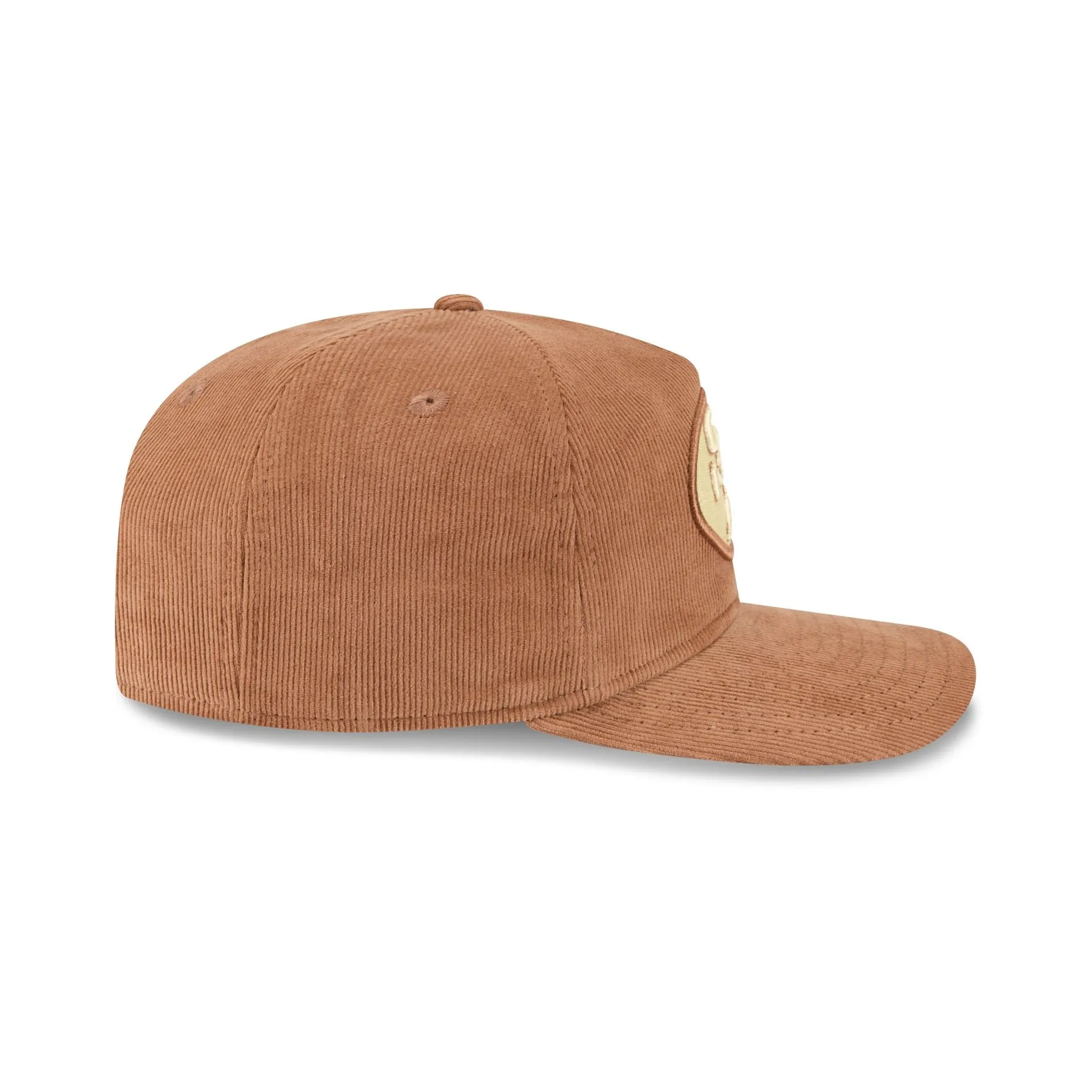 San Francisco 49ers Nostalgic Brown Corduroy 19TWENTY Adjustable Hat sold by New Era product image thumbnail 5