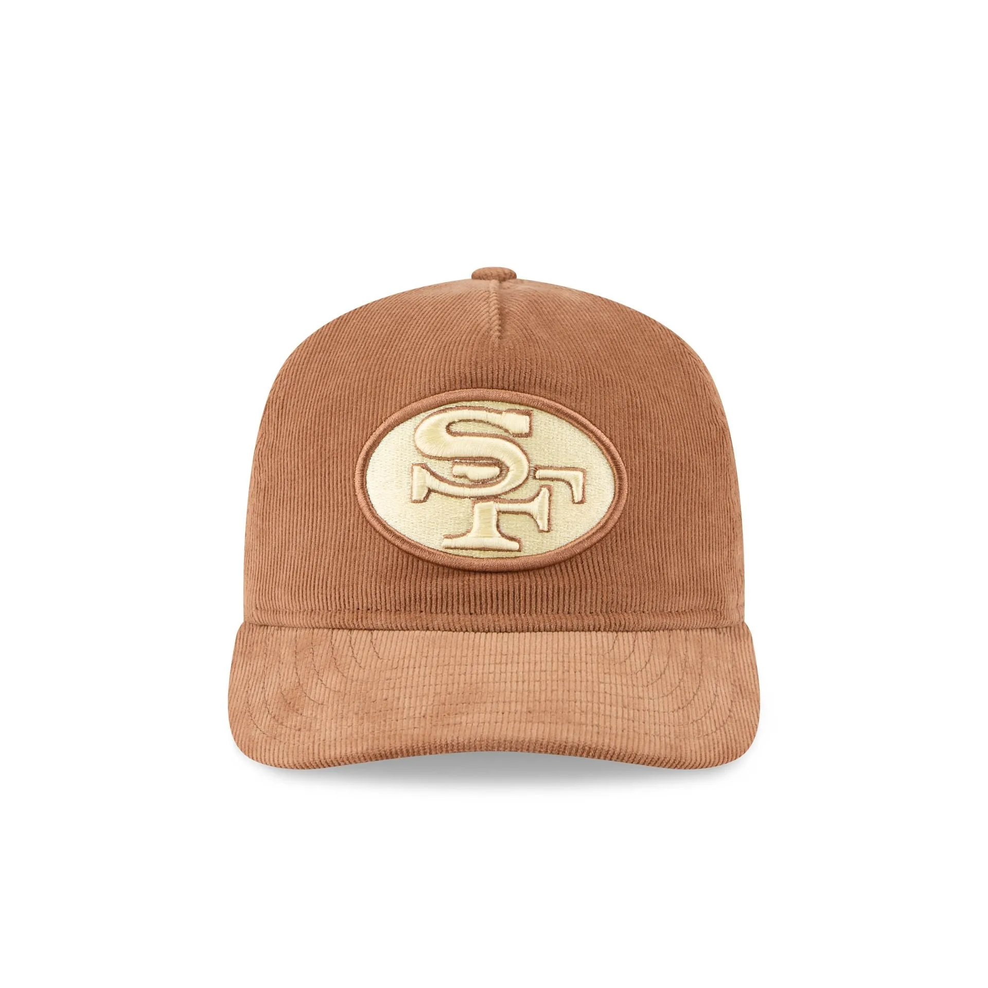San Francisco 49ers Nostalgic Brown Corduroy 19TWENTY Adjustable Hat sold by New Era product image thumbnail 2