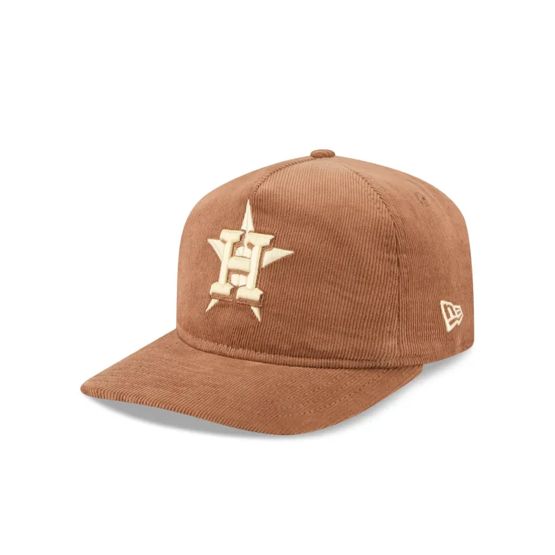 Houston Astros Nostalgic Brown Corduroy 19TWENTY Adjustable Hat sold by New Era