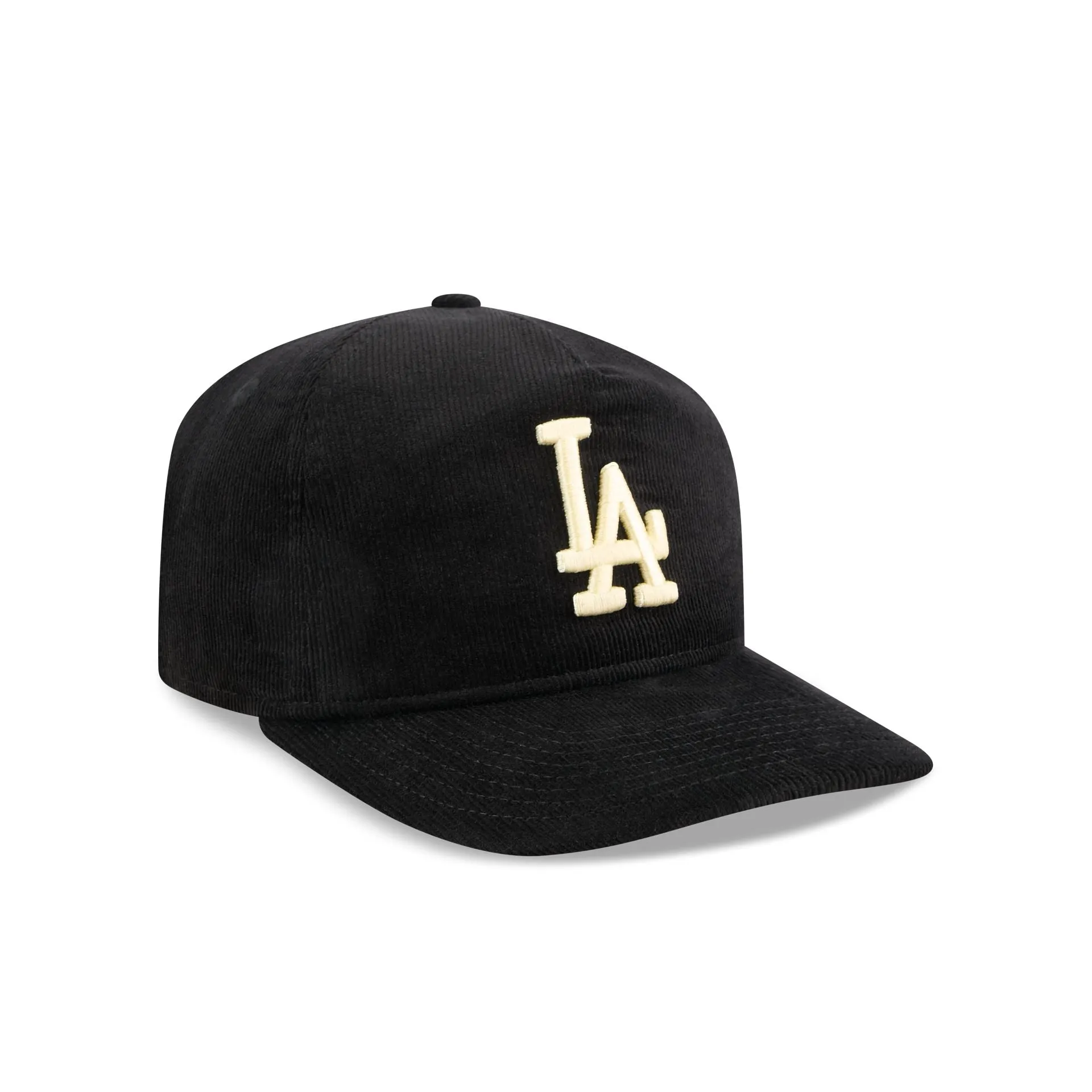 Los Angeles Dodgers Nostalgic Black Corduroy 19TWENTY Adjustable Hat sold by New Era product image thumbnail 3