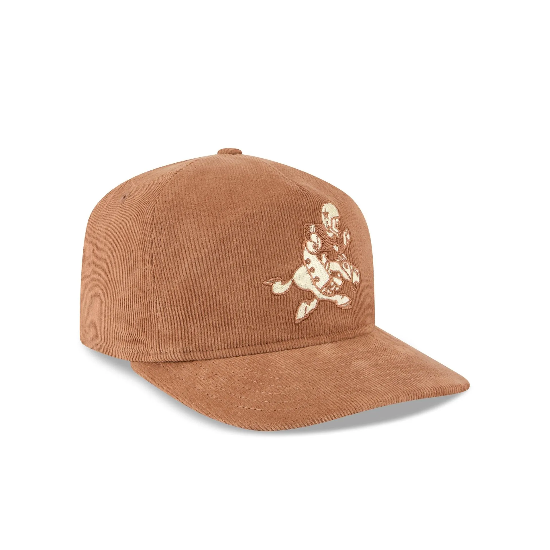 Dallas Cowboys Nostalgic Brown Corduroy 19TWENTY Adjustable Hat sold by New Era product image thumbnail 3
