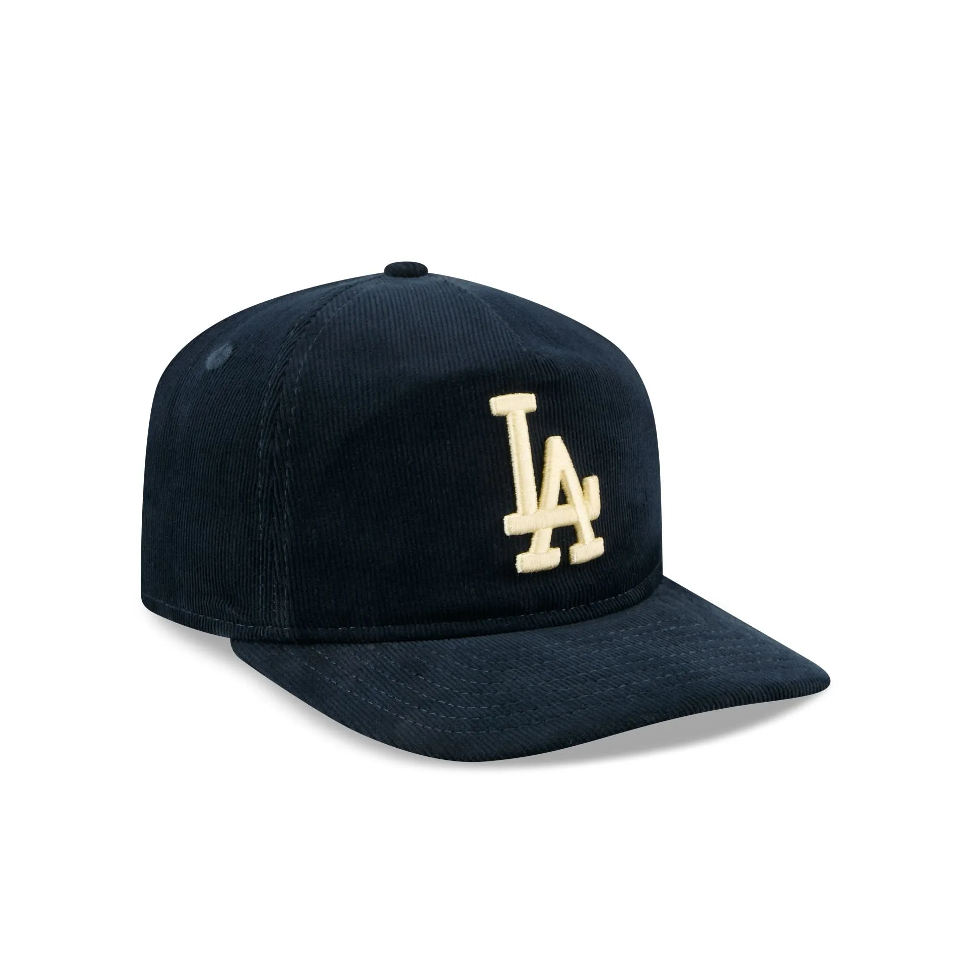 Los Angeles Dodgers Nostalgic Navy Corduroy 19TWENTY Adjustable Hat sold by New Era product image thumbnail 3