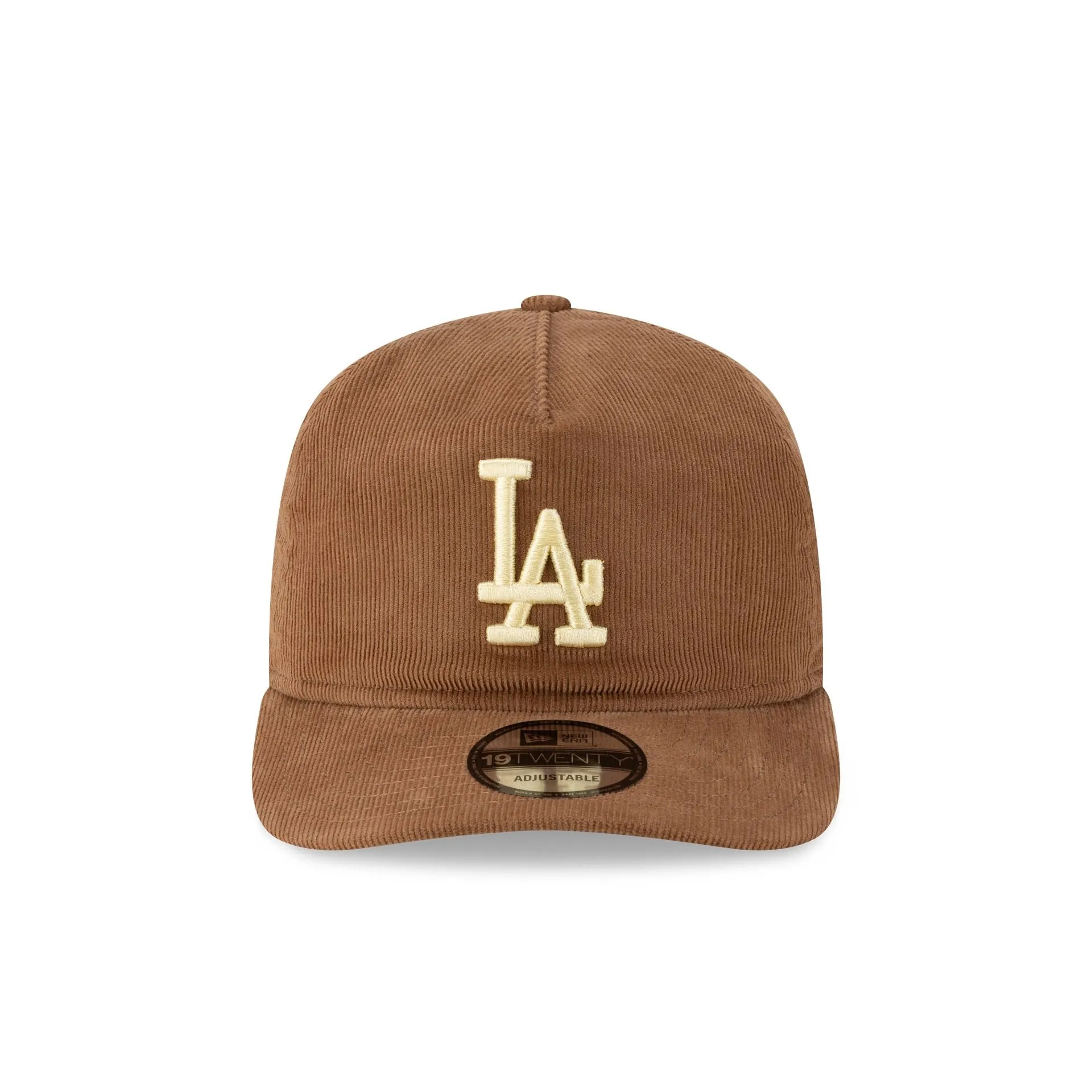 Los Angeles Dodgers Nostalgic Brown Corduroy 19TWENTY Adjustable Hat sold by New Era product image thumbnail 4