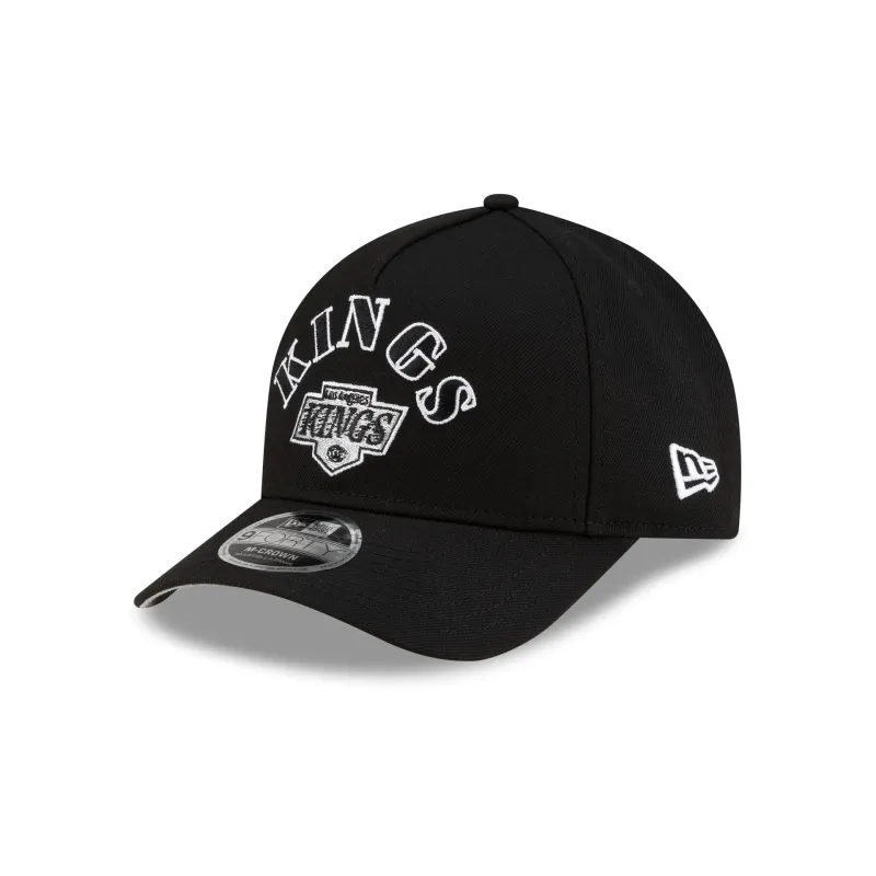 Los Angeles Kings Retro Arch 9FORTY M-Crown A-Frame Snapback Hat sold by New Era