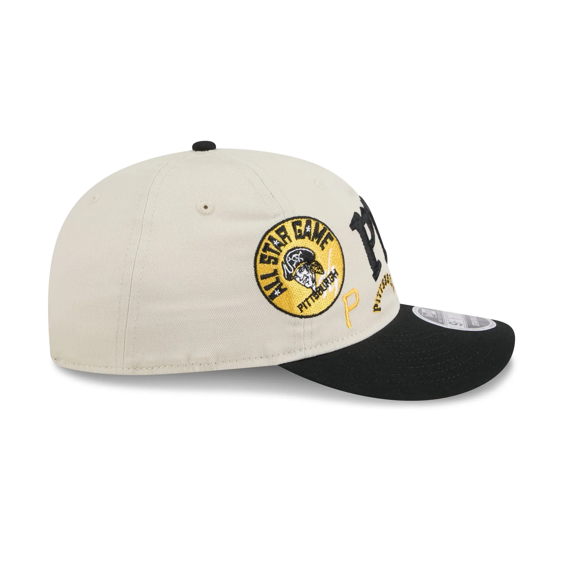 Pittsburgh Pirates Scattered Patches Retro Crown 9FIFTY Snapback Hat sold by New Era product image thumbnail 5