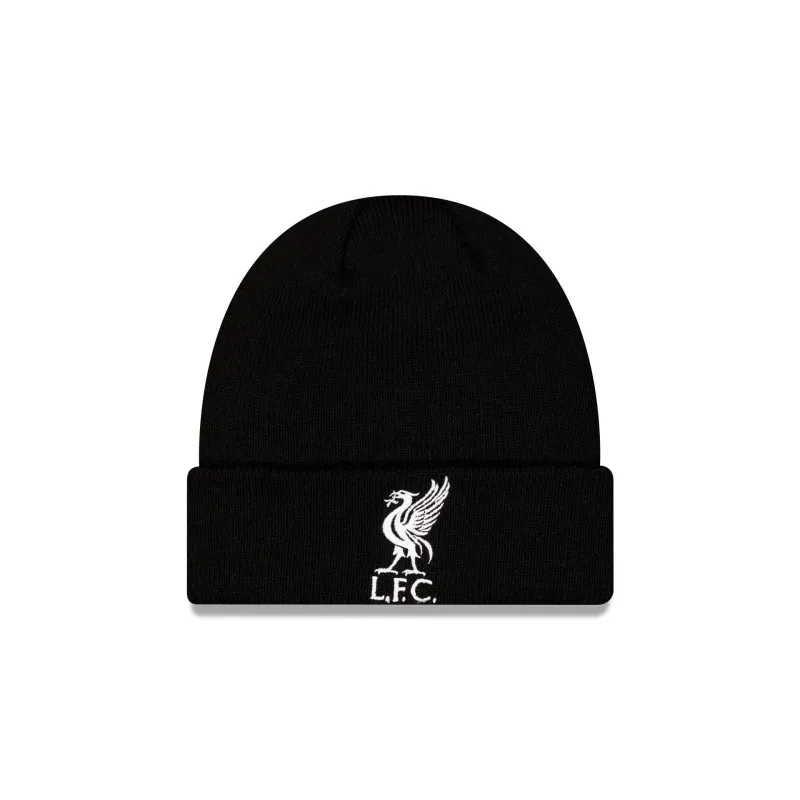 Liverpool FC Core Black Cuff Knit Beanie sold by New Era