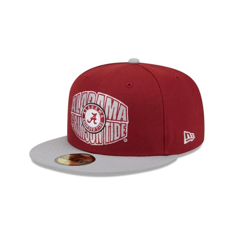 Alabama Crimson Tide Classic Tones 59FIFTY Fitted Hat sold by New Era