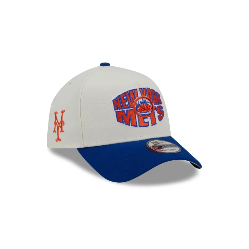 New York Mets Classic Tones 9FORTY A-Frame Snapback Hat sold by New Era