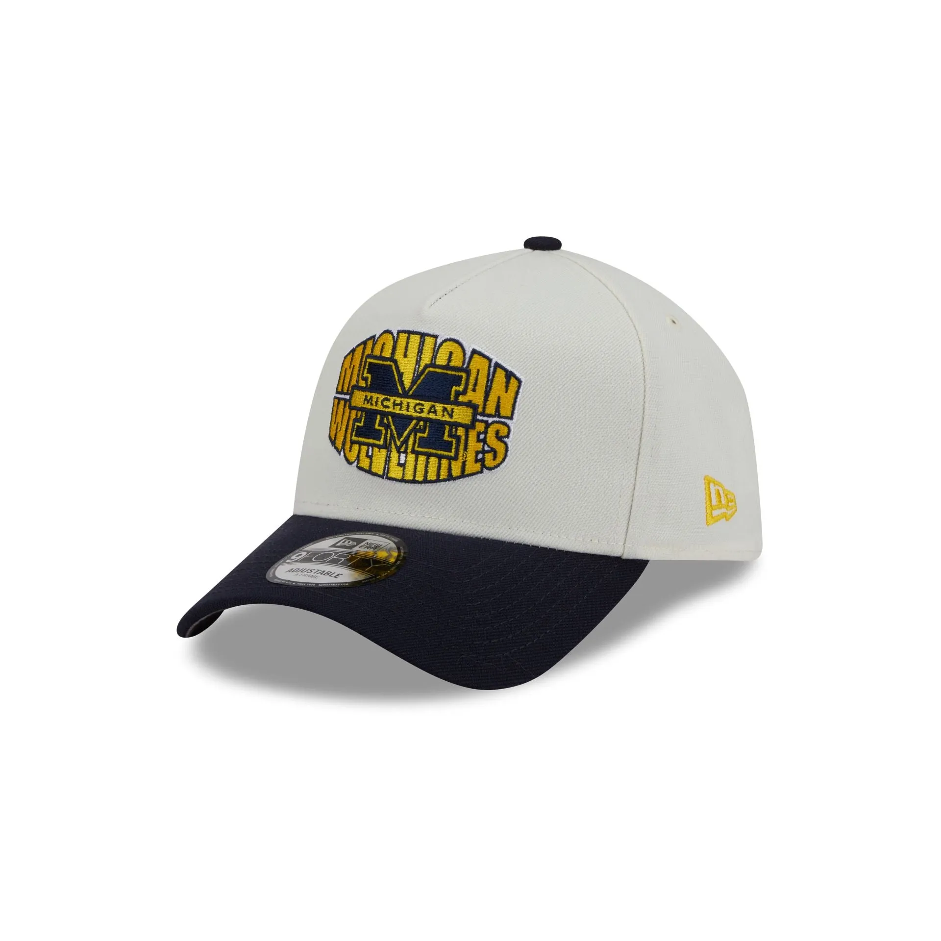 Michigan Wolverines Classic Tones 9FORTY A-Frame Snapback Hat sold by New Era product image thumbnail 3