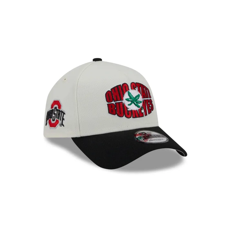 Ohio State Buckeyes Classic Tones 9FORTY A-Frame Snapback Hat made by New Era