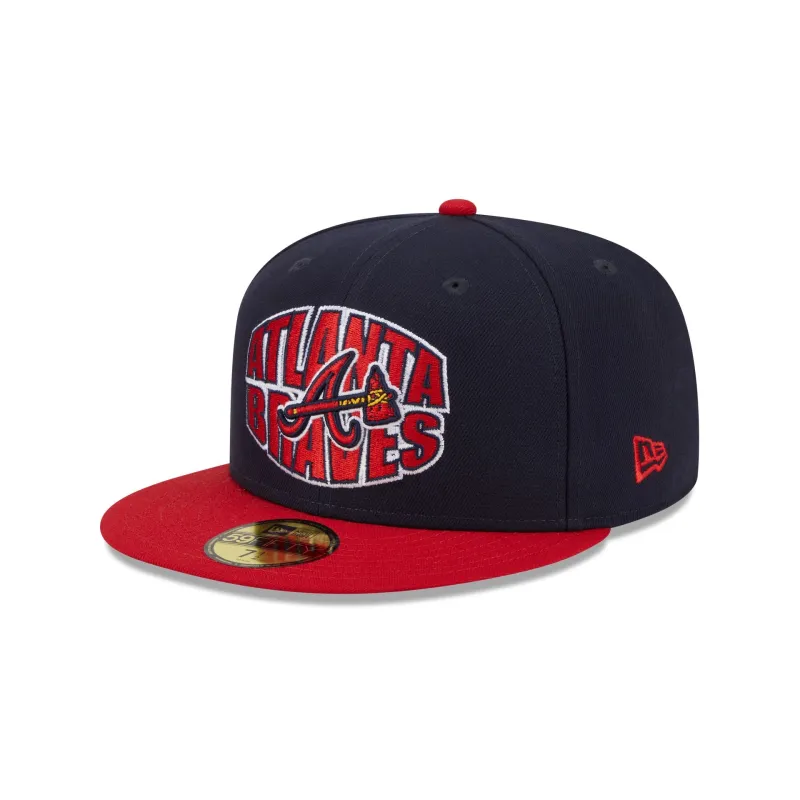 Atlanta Braves Classic Tones 59FIFTY Fitted Hat sold by New Era