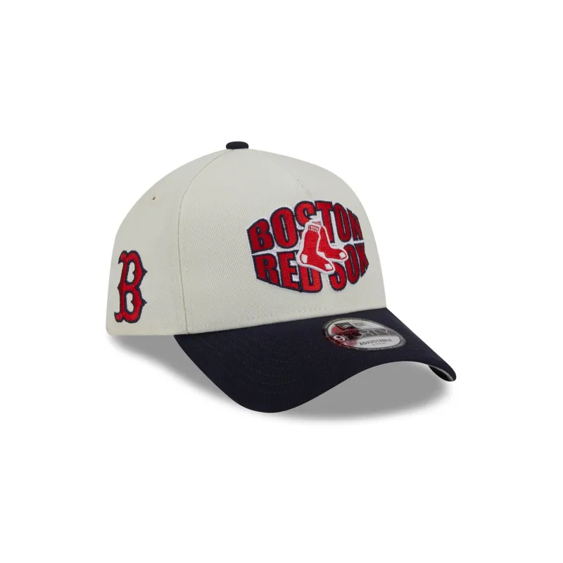 Boston Red Sox Classic Tones 9FORTY A-Frame Snapback Hat sold by New Era