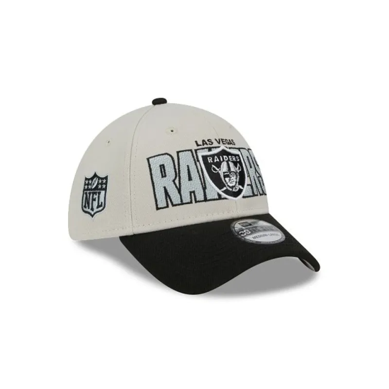 Las Vegas Raiders 2023 Draft 39THIRTY Stretch Fit Hat sold by New Era