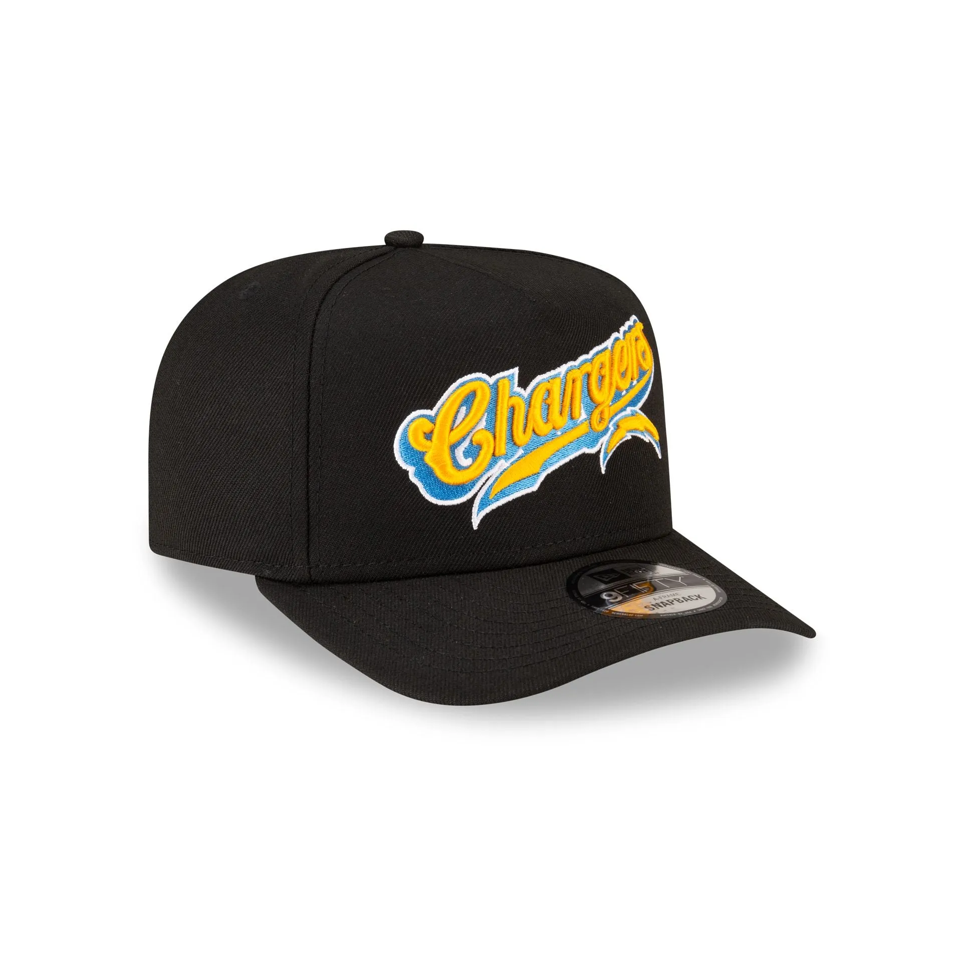 Born x Raised x Los Angeles Chargers Script Black 9FIFTY A-Frame Snapback Hat sold by New Era product image thumbnail 3