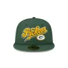 Born x Raised x Green Bay Packers Script 59FIFTY Fitted Hat sold by New Era