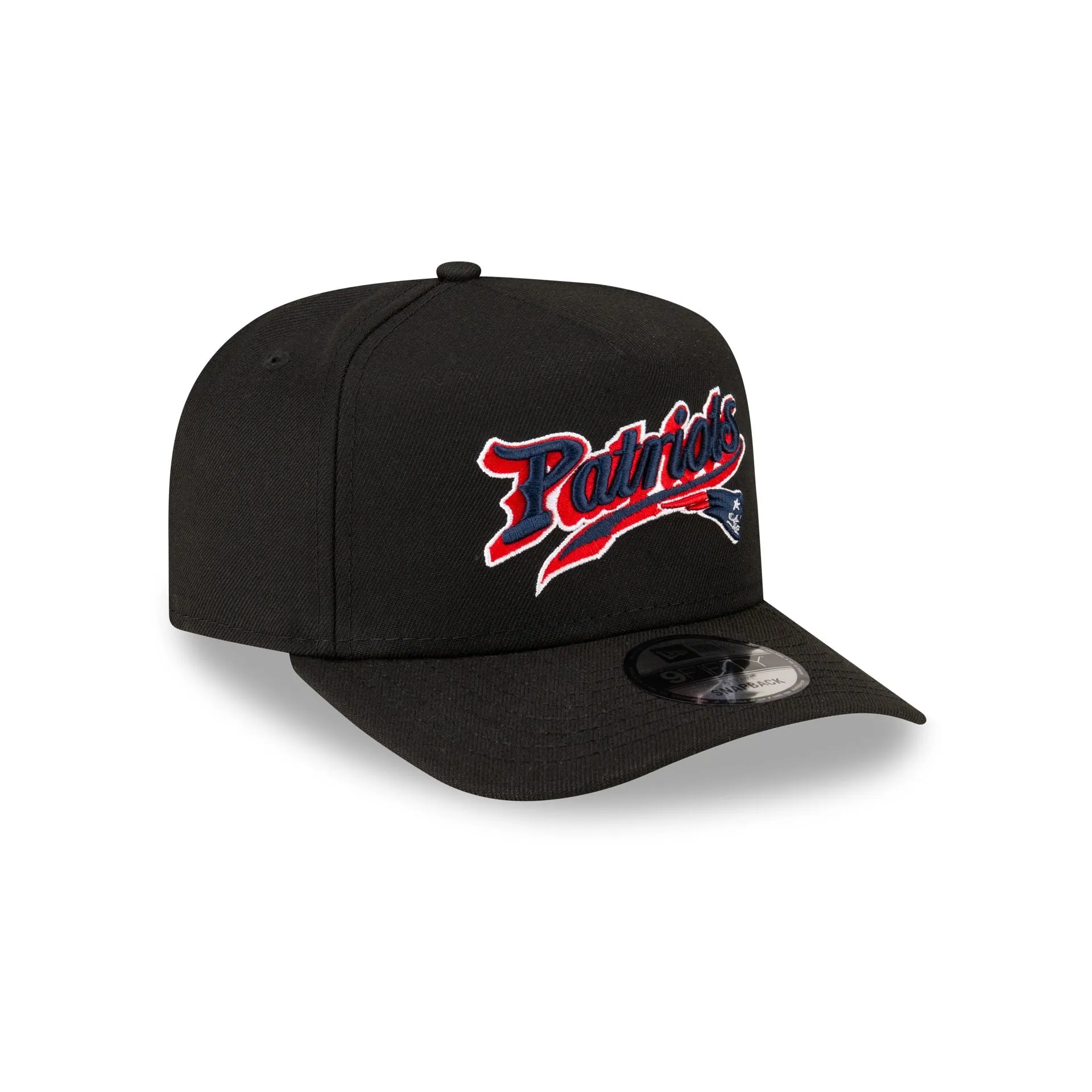 Born x Raised x New England Patriots Script Black 9FIFTY A-Frame Snapback Hat sold by New Era product image thumbnail 3
