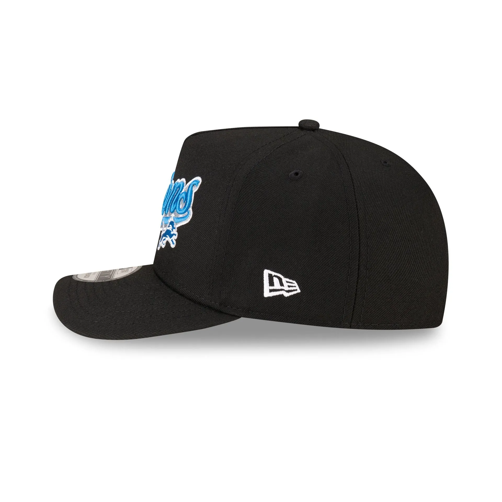 Born x Raised x Detroit Lions Script Black 9FIFTY A-Frame Snapback Hat sold by New Era product image thumbnail 4