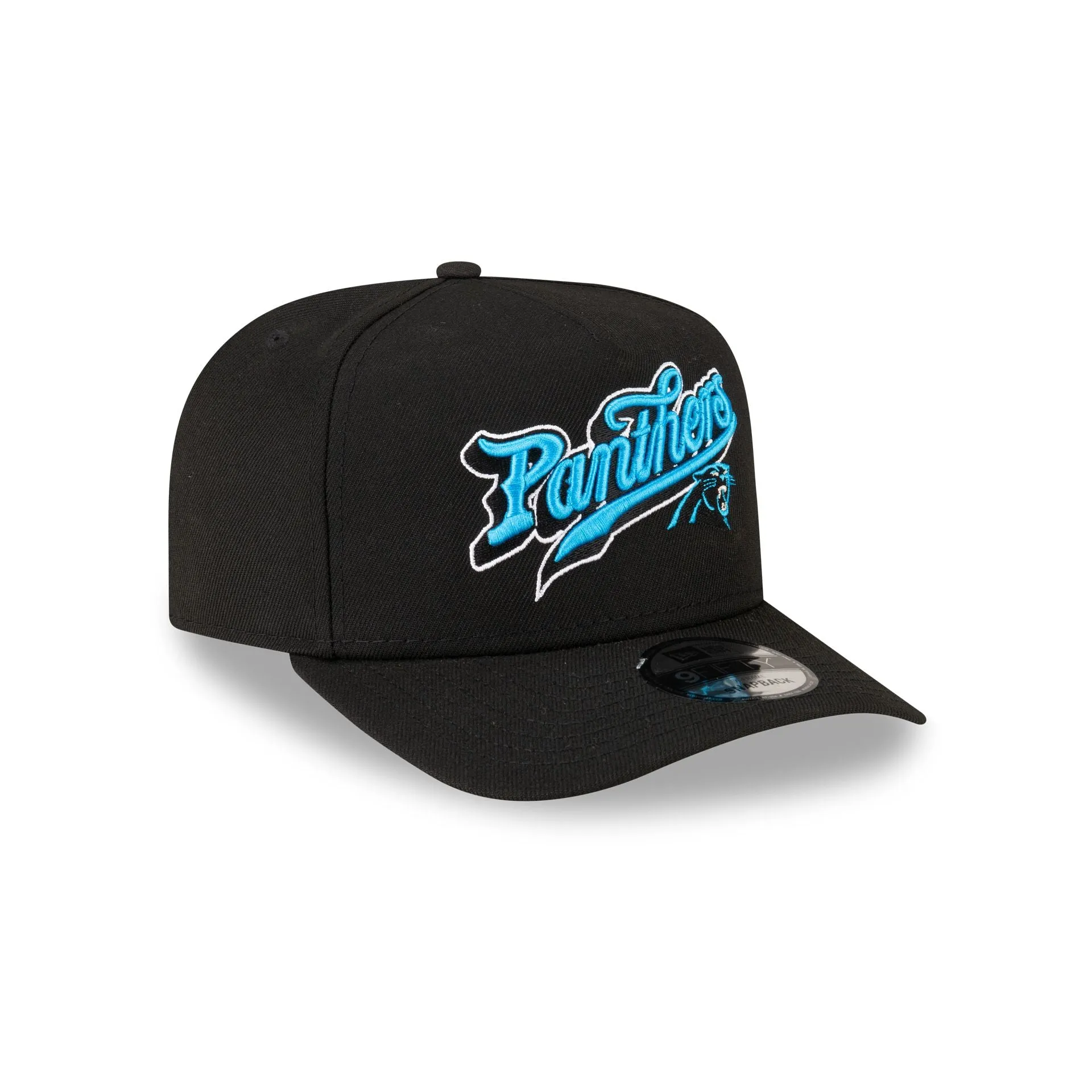 Born x Raised x Carolina Panthers Script Black 9FIFTY A-Frame Snapback Hat sold by New Era product image thumbnail 3