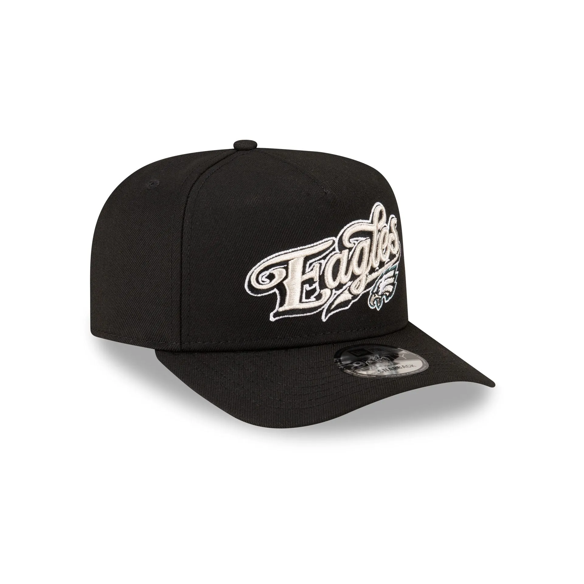 Born x Raised x Philadelphia Eagles Script Black 9FIFTY A-Frame Snapback Hat sold by New Era product image thumbnail 3