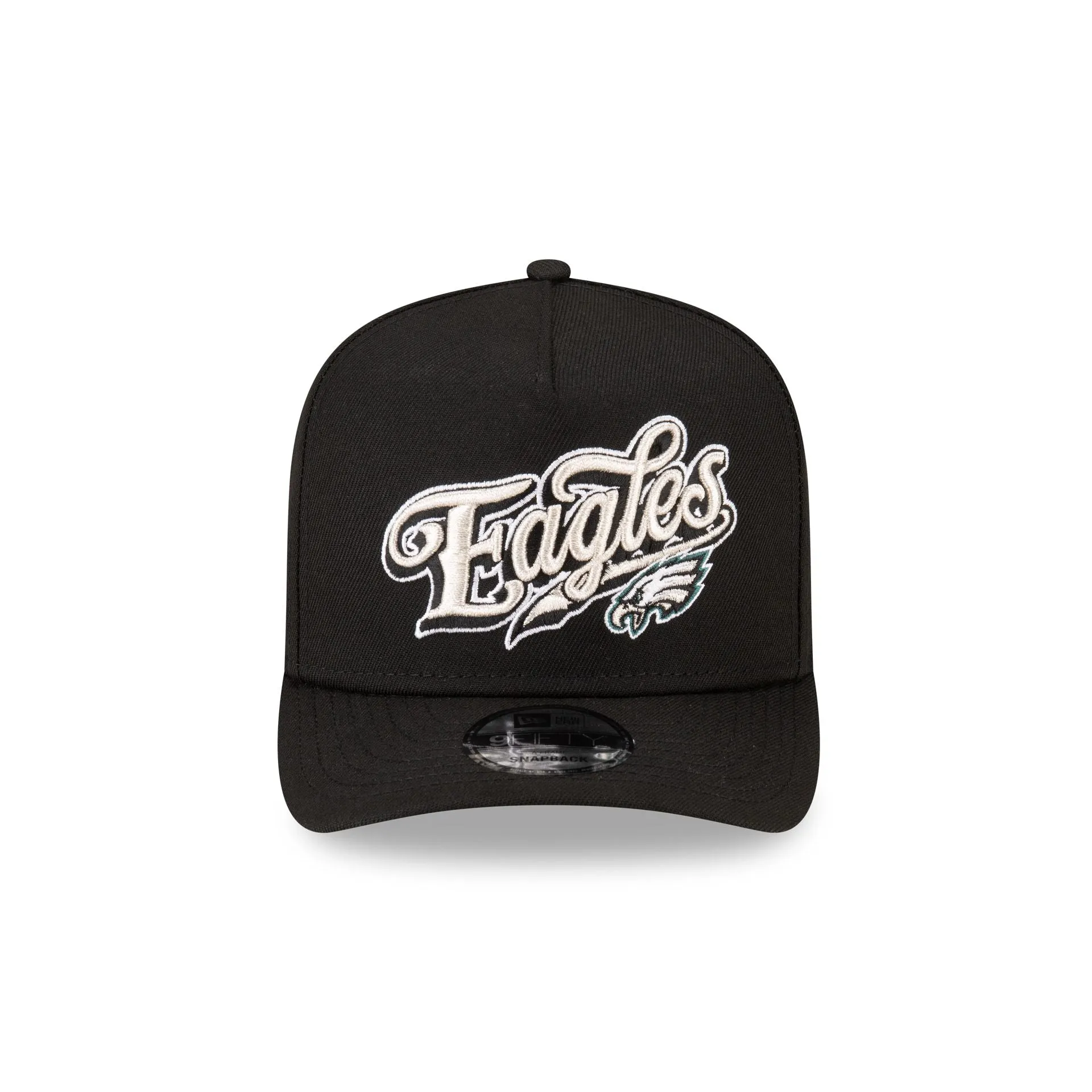 Born x Raised x Philadelphia Eagles Script Black 9FIFTY A-Frame Snapback Hat sold by New Era product image thumbnail 2