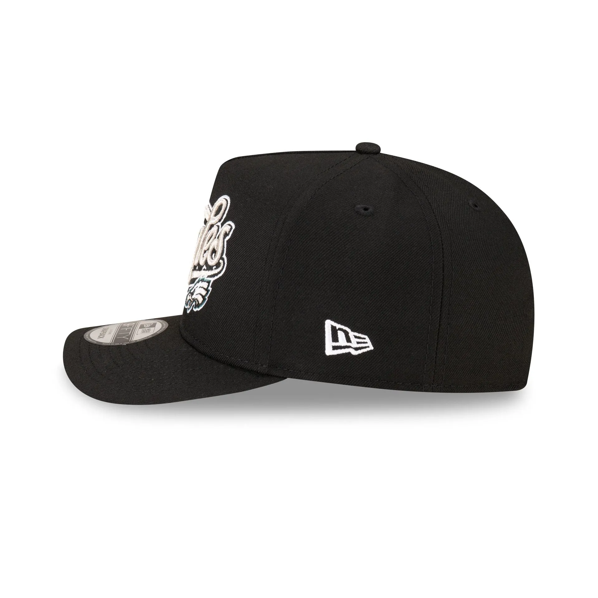 Born x Raised x Philadelphia Eagles Script Black 9FIFTY A-Frame Snapback Hat sold by New Era product image thumbnail 4