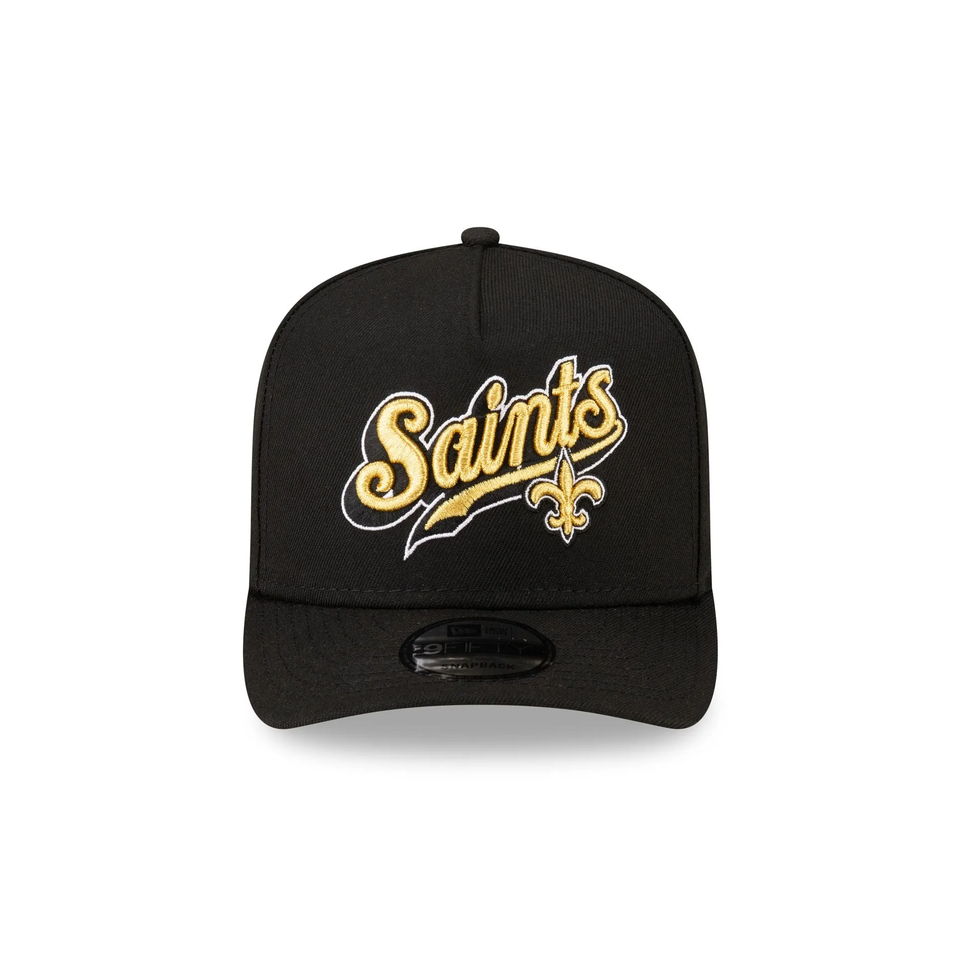 Born x Raised x New Orleans Saints Script Black 9FIFTY A-Frame Snapback Hat sold by New Era product image thumbnail 2