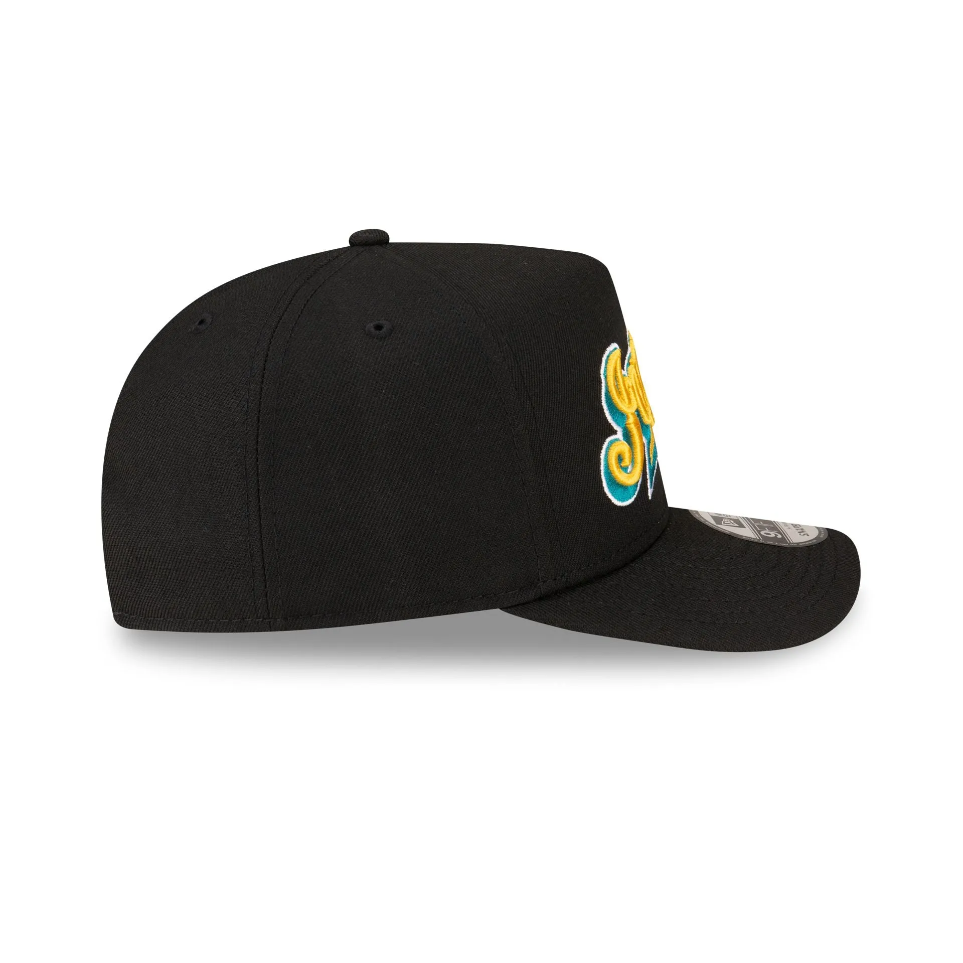 Born x Raised x Jacksonville Jaguars Script Black 9FIFTY A-Frame Snapback Hat sold by New Era product image thumbnail 5