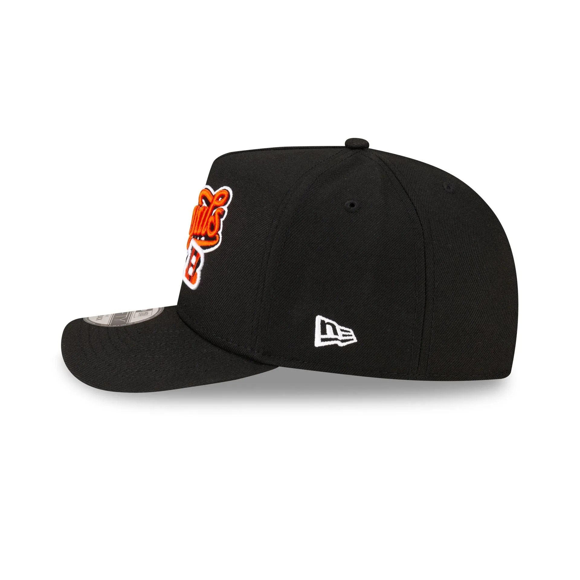 Born x Raised x Cincinnati Bengals Script Black 9FIFTY A-Frame Snapback Hat sold by New Era product image thumbnail 4