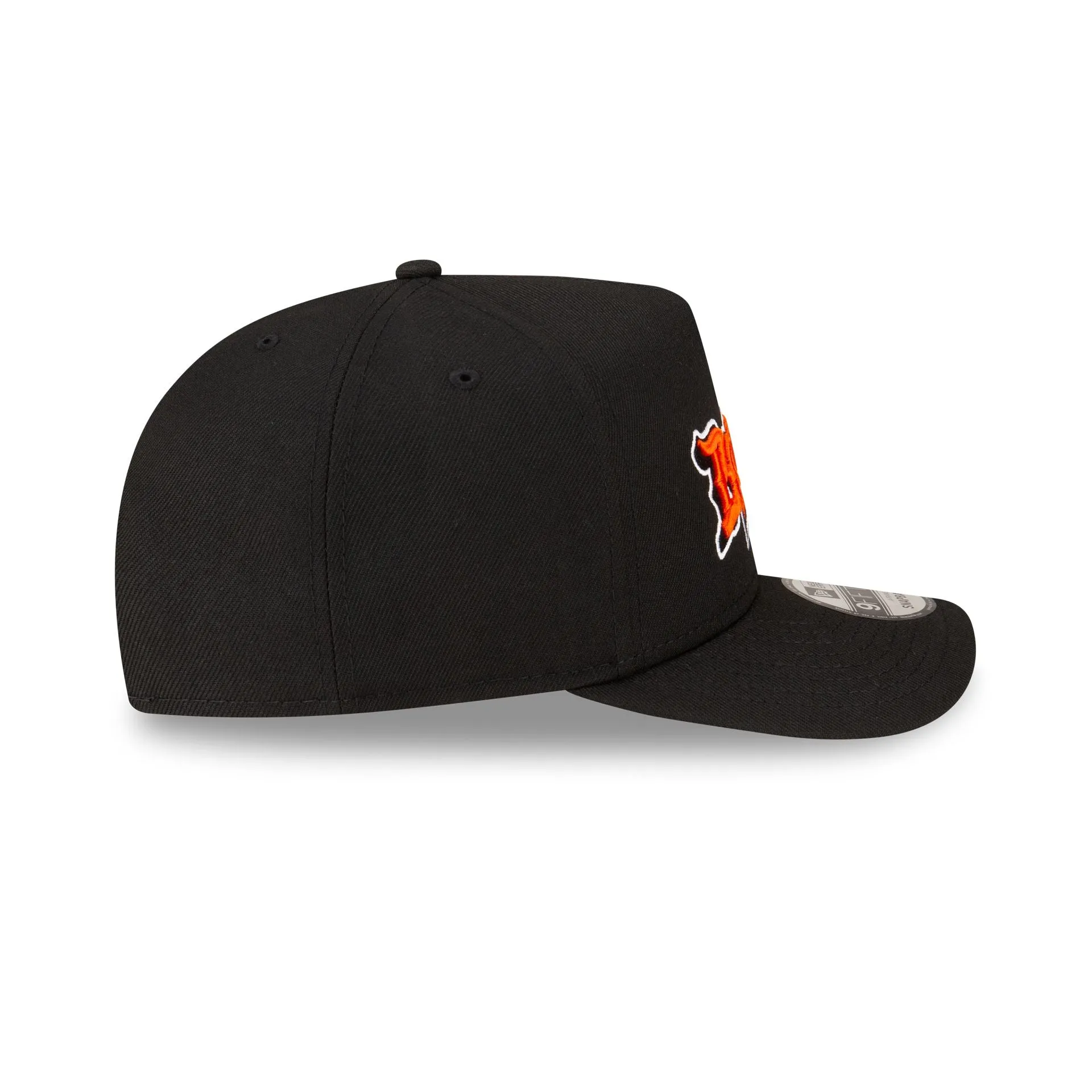 Born x Raised x Cincinnati Bengals Script Black 9FIFTY A-Frame Snapback Hat sold by New Era product image thumbnail 5