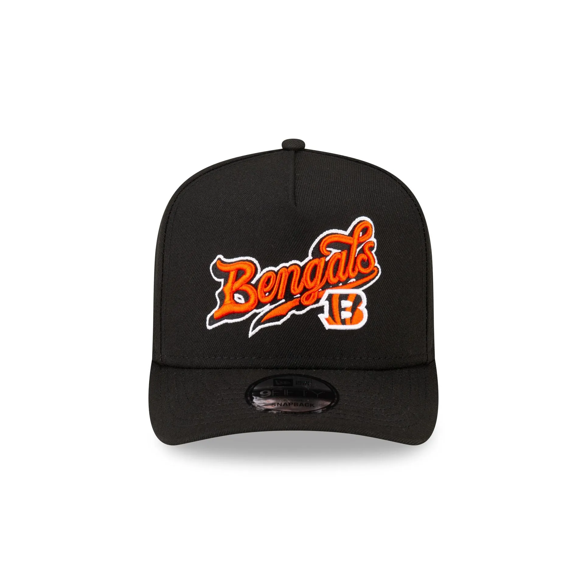 Born x Raised x Cincinnati Bengals Script Black 9FIFTY A-Frame Snapback Hat sold by New Era product image thumbnail 2