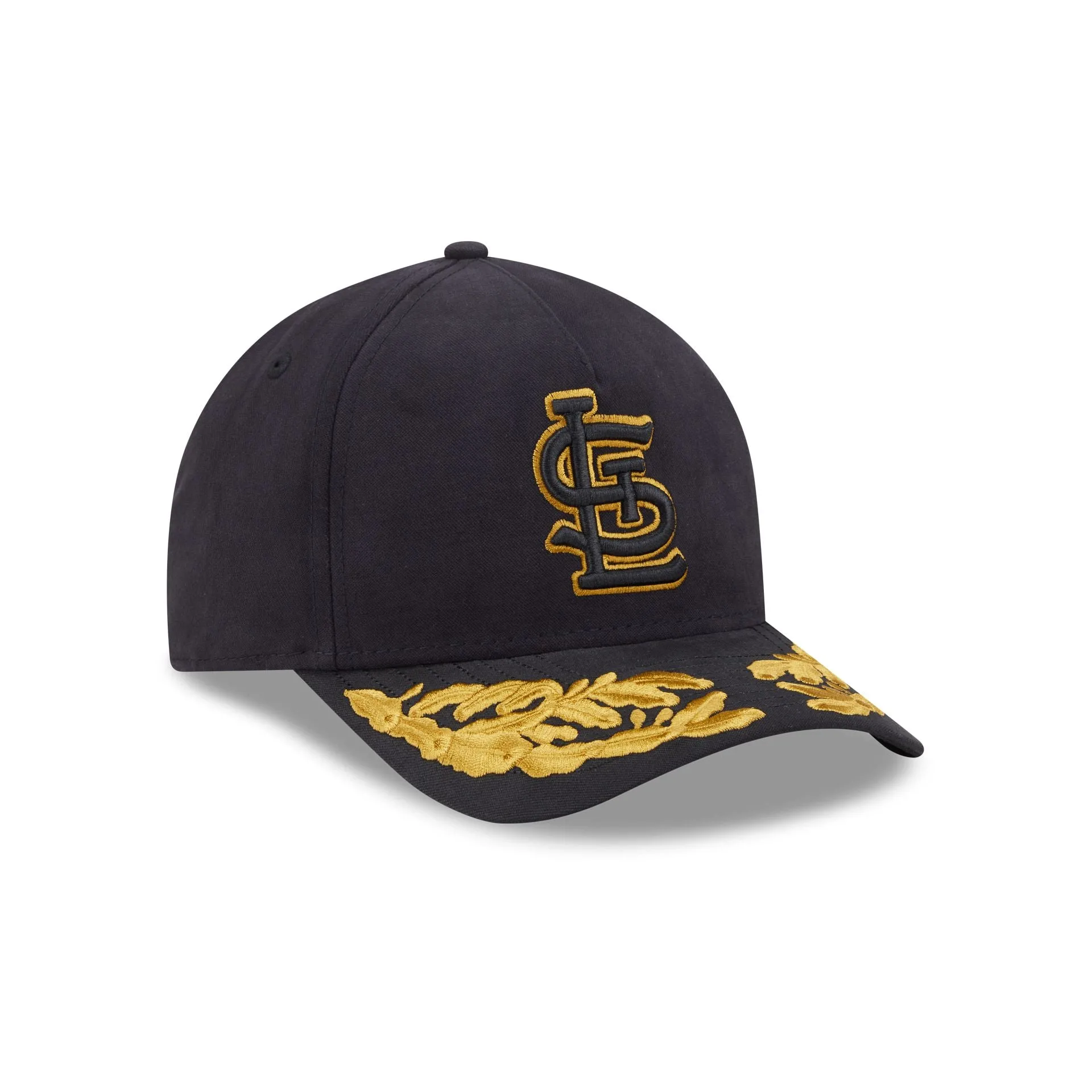 Alpha Industries x St. Louis Cardinals Black 9FORTY M-Crown A-Frame Snapback Hat sold by New Era product image thumbnail 3