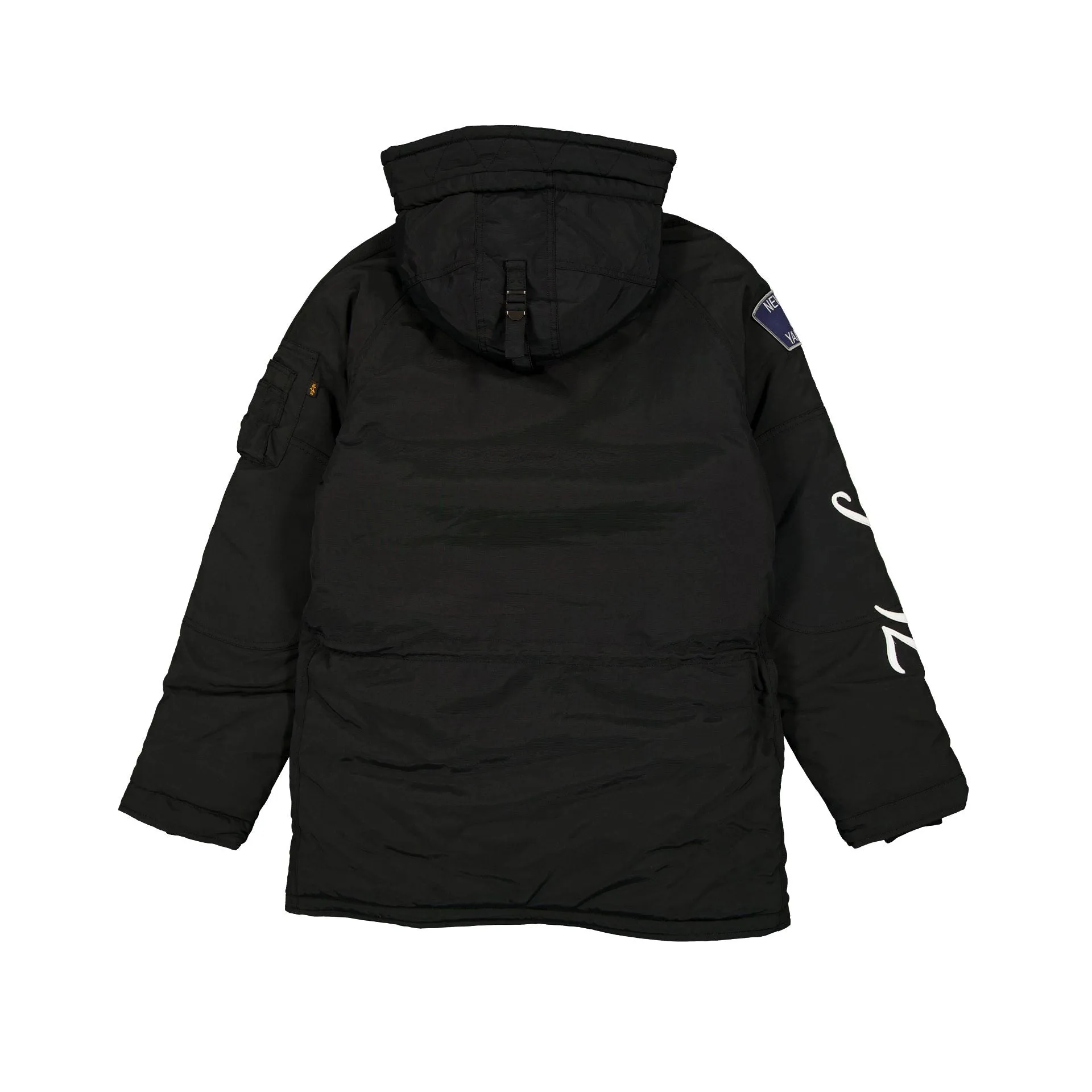 Alpha Industries x New York Yankees Black N-3B Parka Jacket sold by New Era product image thumbnail 2