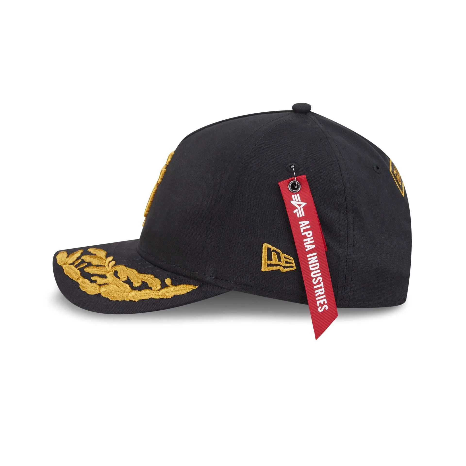 Alpha Industries x San Francisco Giants Black 9FORTY M-Crown A-Frame Snapback Hat sold by New Era product image thumbnail 4